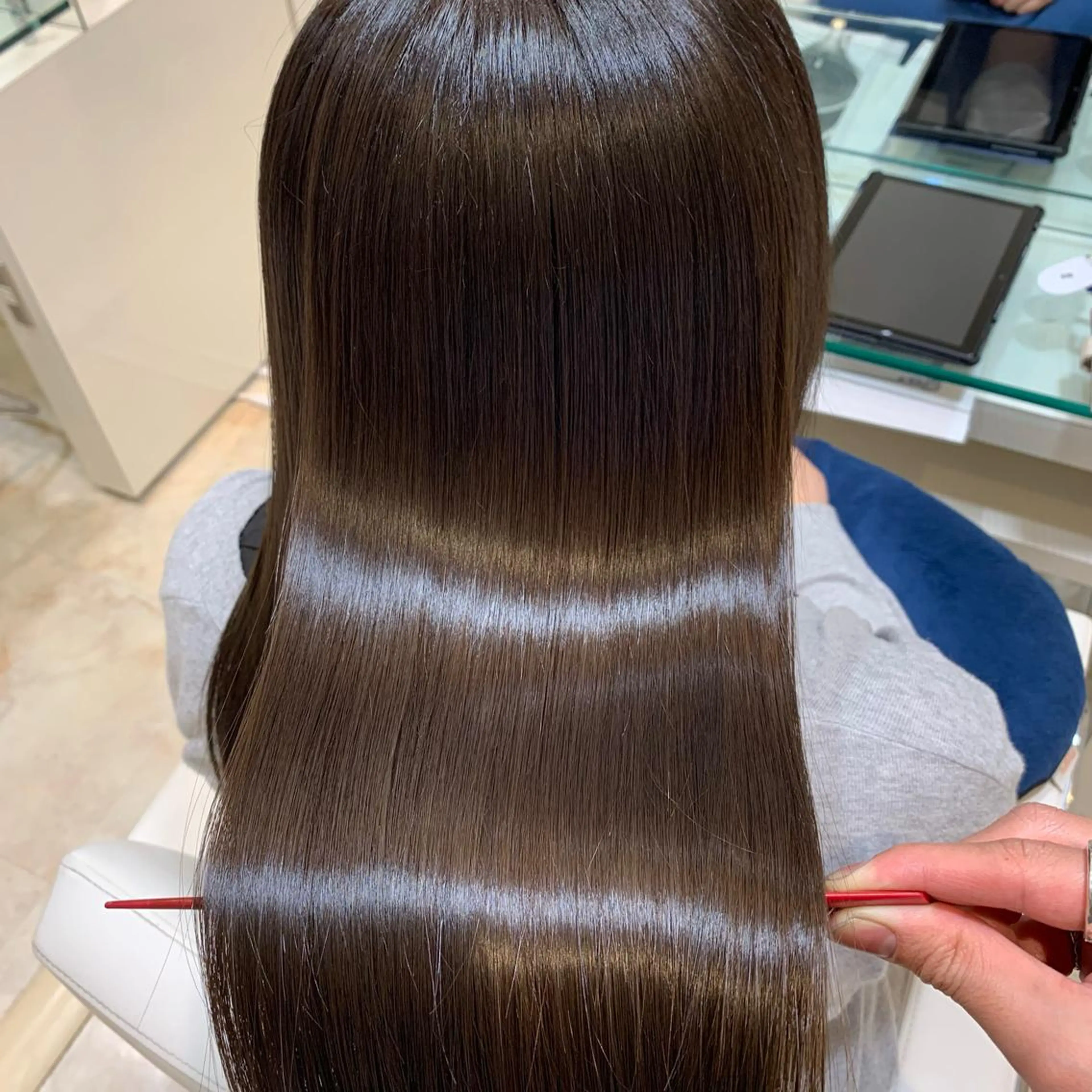 セミロング 【ボブ、ミディアム、 髪質改善】浅川俊輝のヘアスタイル