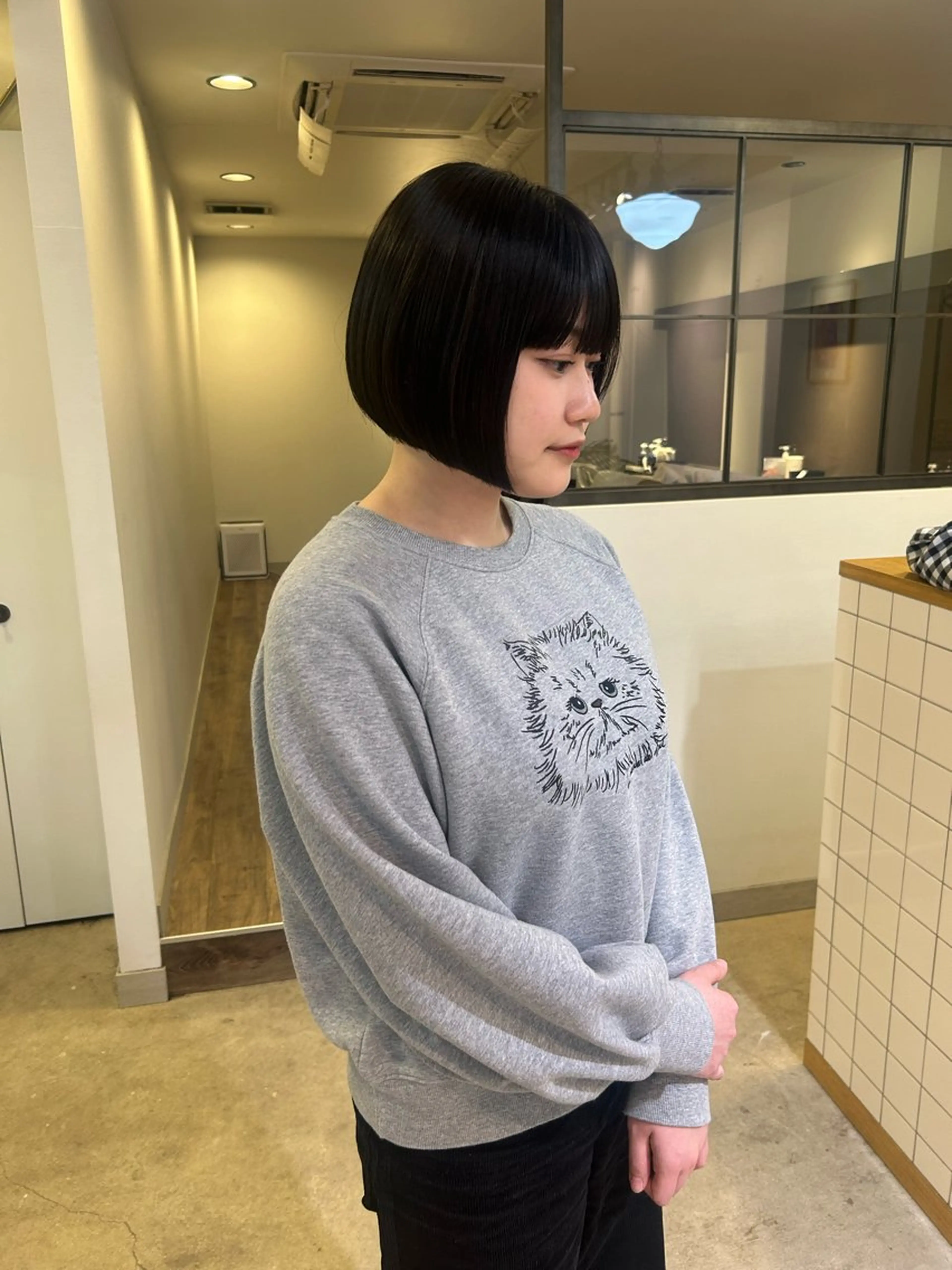 ミディアム 松村 愛輝のヘアスタイル
