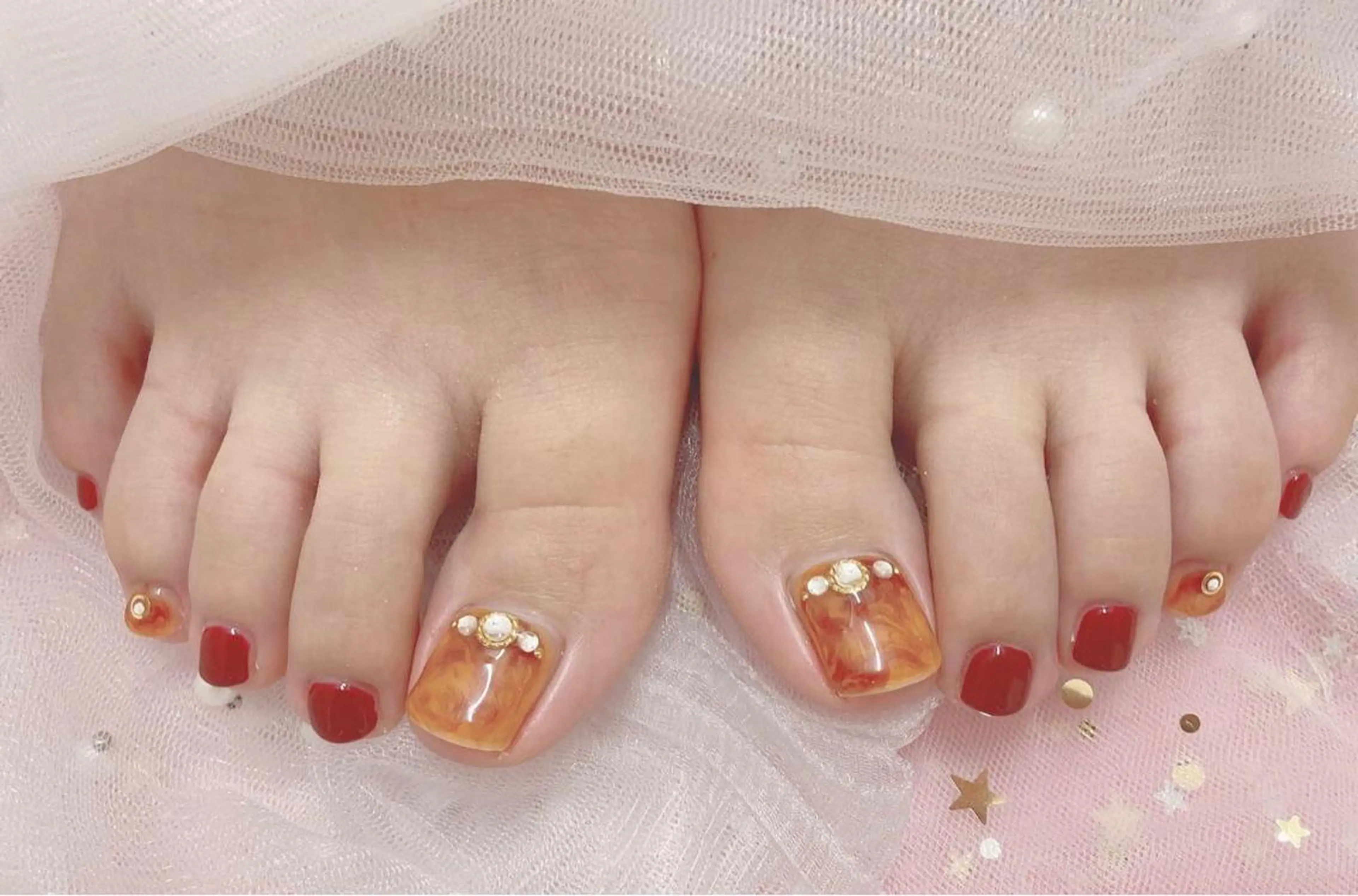 ネイル フットネイル キラー美　上野所属・キラー美 上野のネイルデザイン