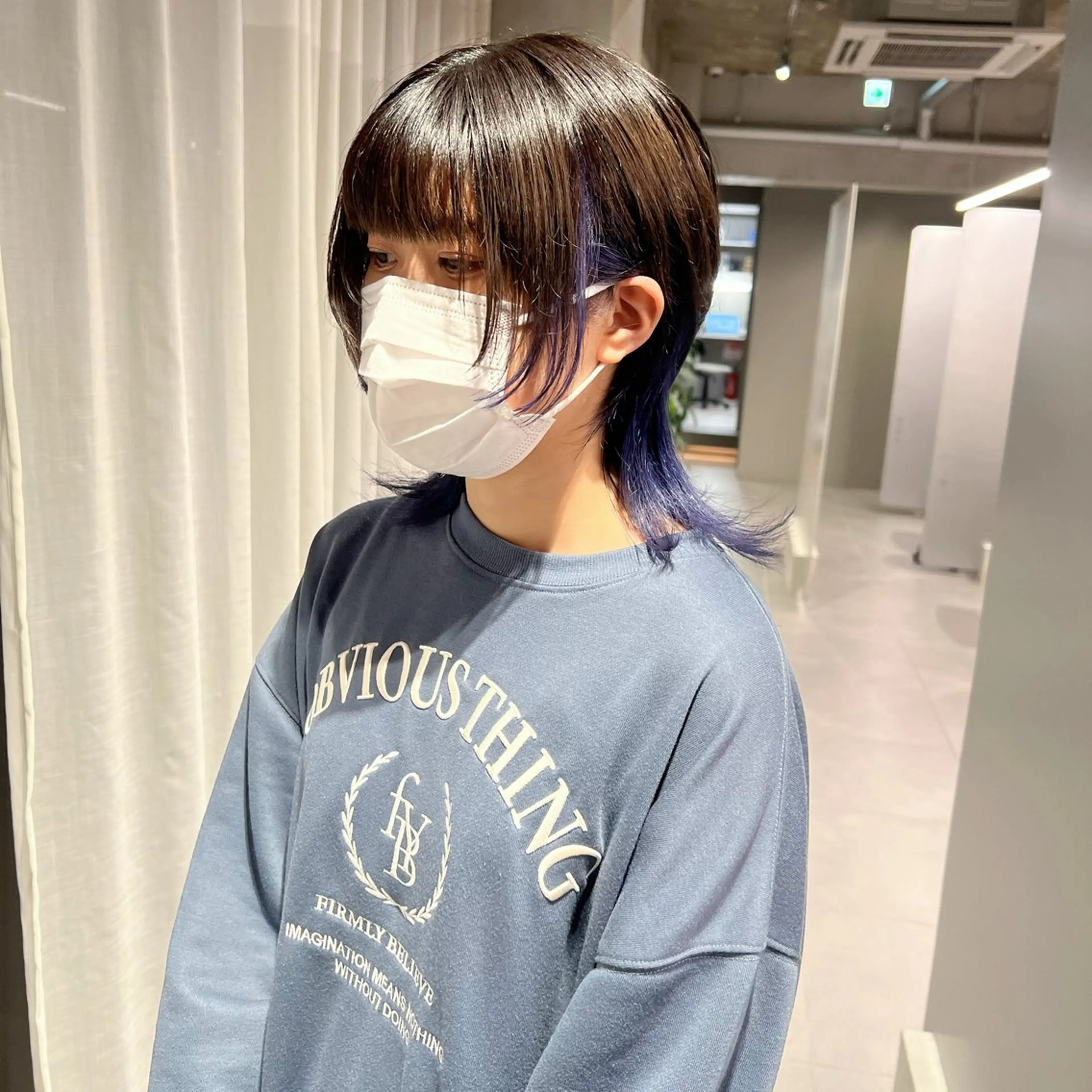 ミディアム 🐺立川のウルフ屋 さん🐺おかみ🐺のヘアスタイル