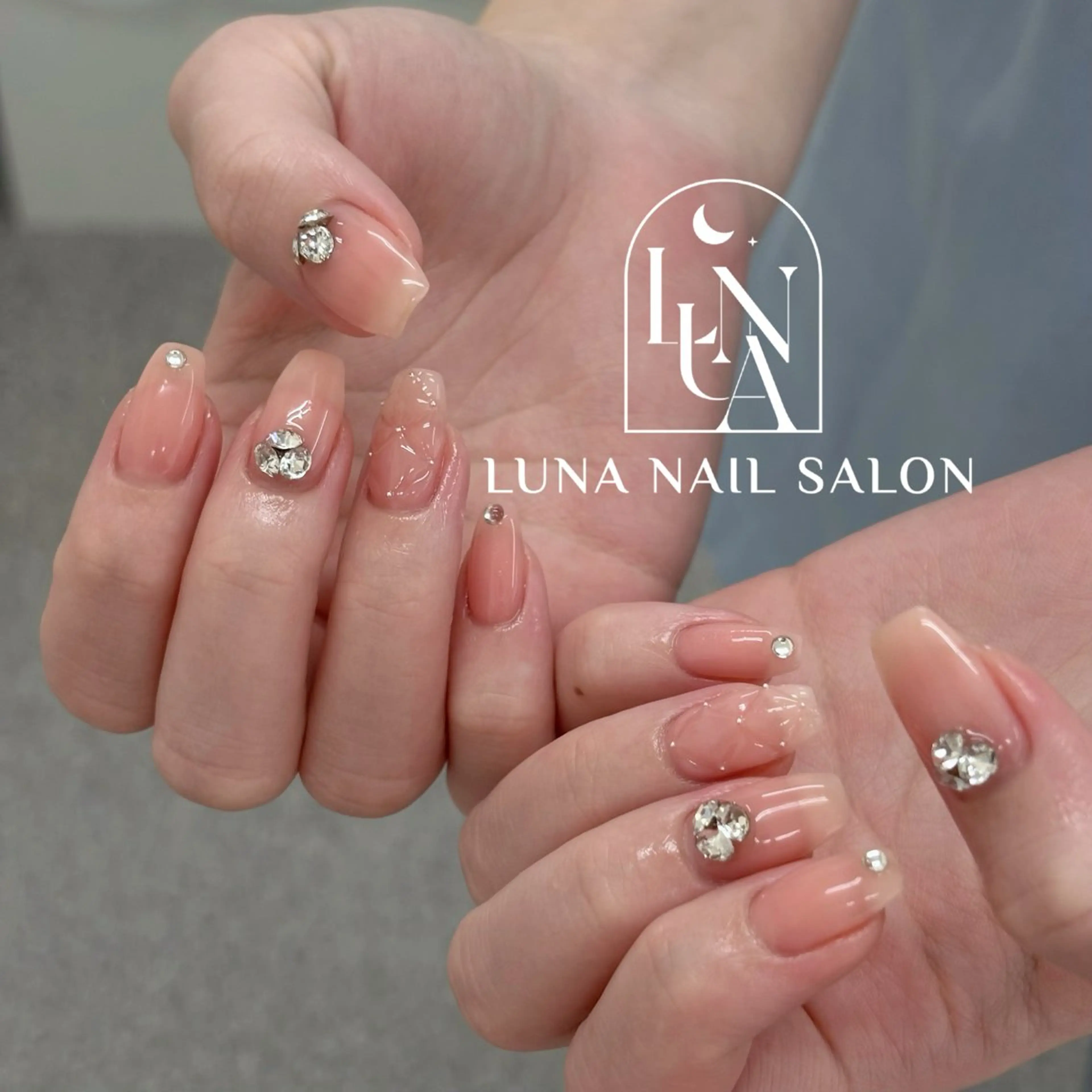 ネイル ハンドネイル ハンドケア LUNA Nail salon💕のネイルデザイン