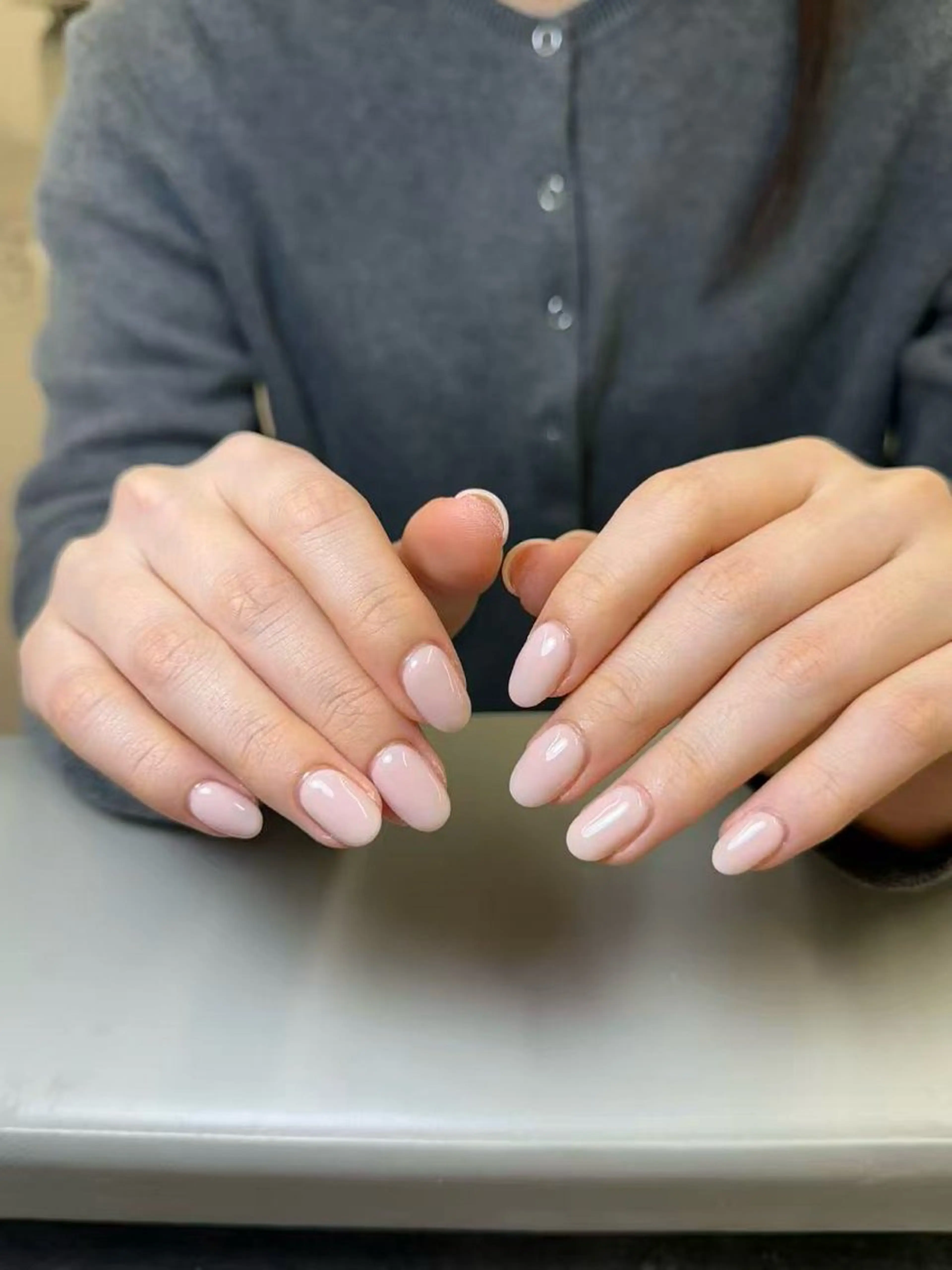 ネイル チークネイル フットネイル フレンチネイル ジェルネイル ガラスフレンチ ハンドネイル エニ キラのネイルデザイン