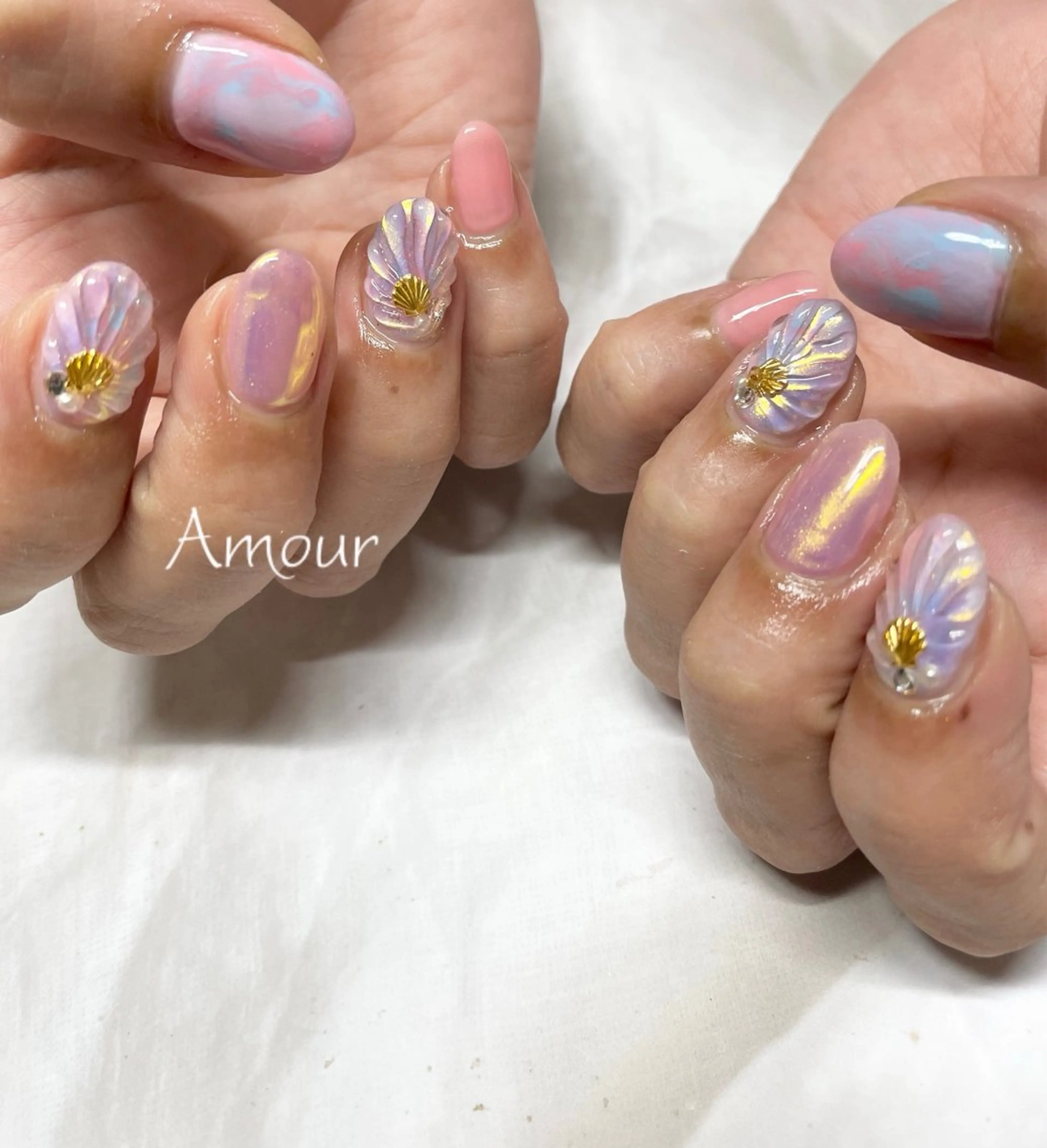 ネイル ハンドネイル Nail Salon Amourのネイルデザイン