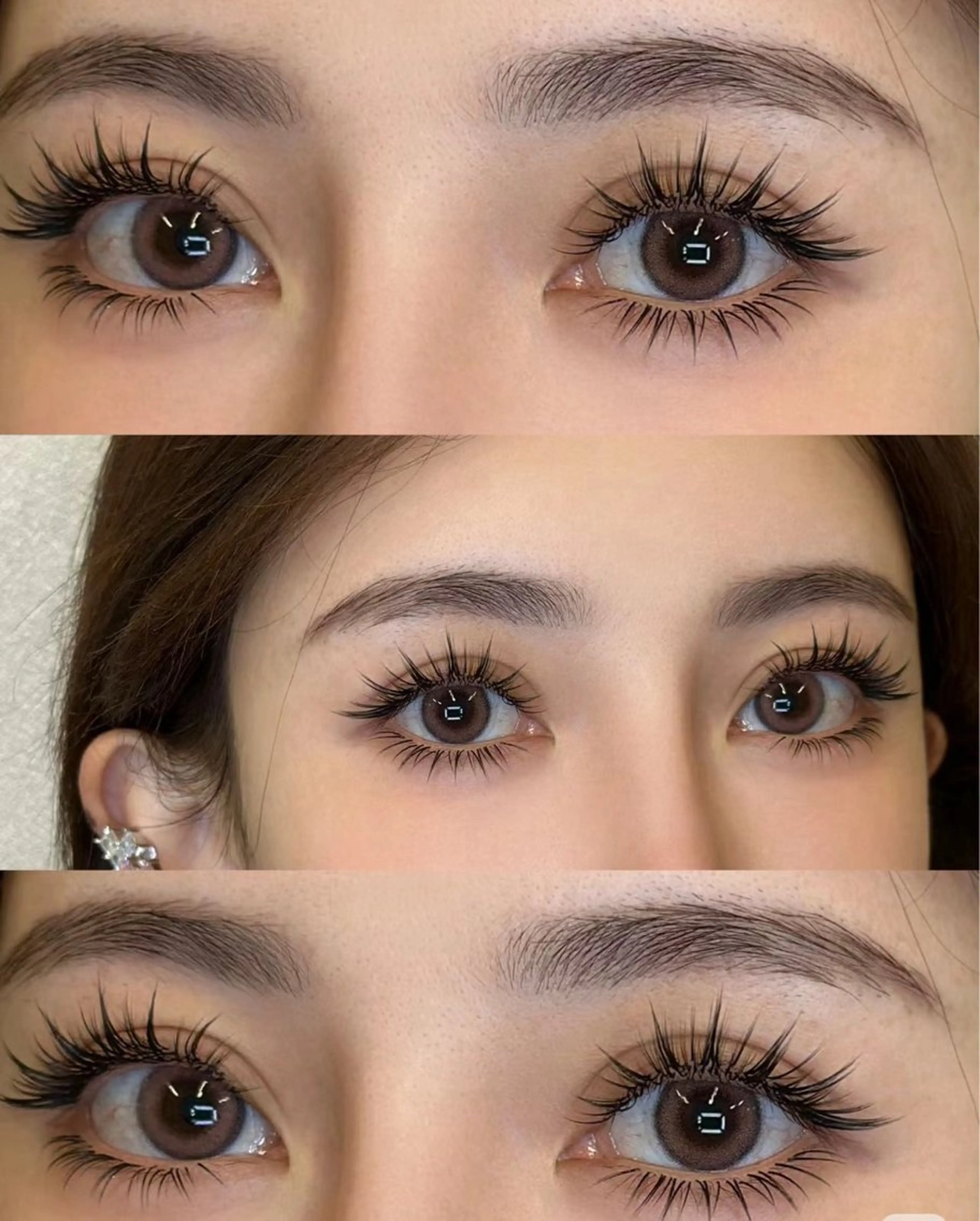 マツエク・マツパ 束感まつ毛 ボリュームラッシュ yuni所属・Nail salon yuriのネイルデザイン