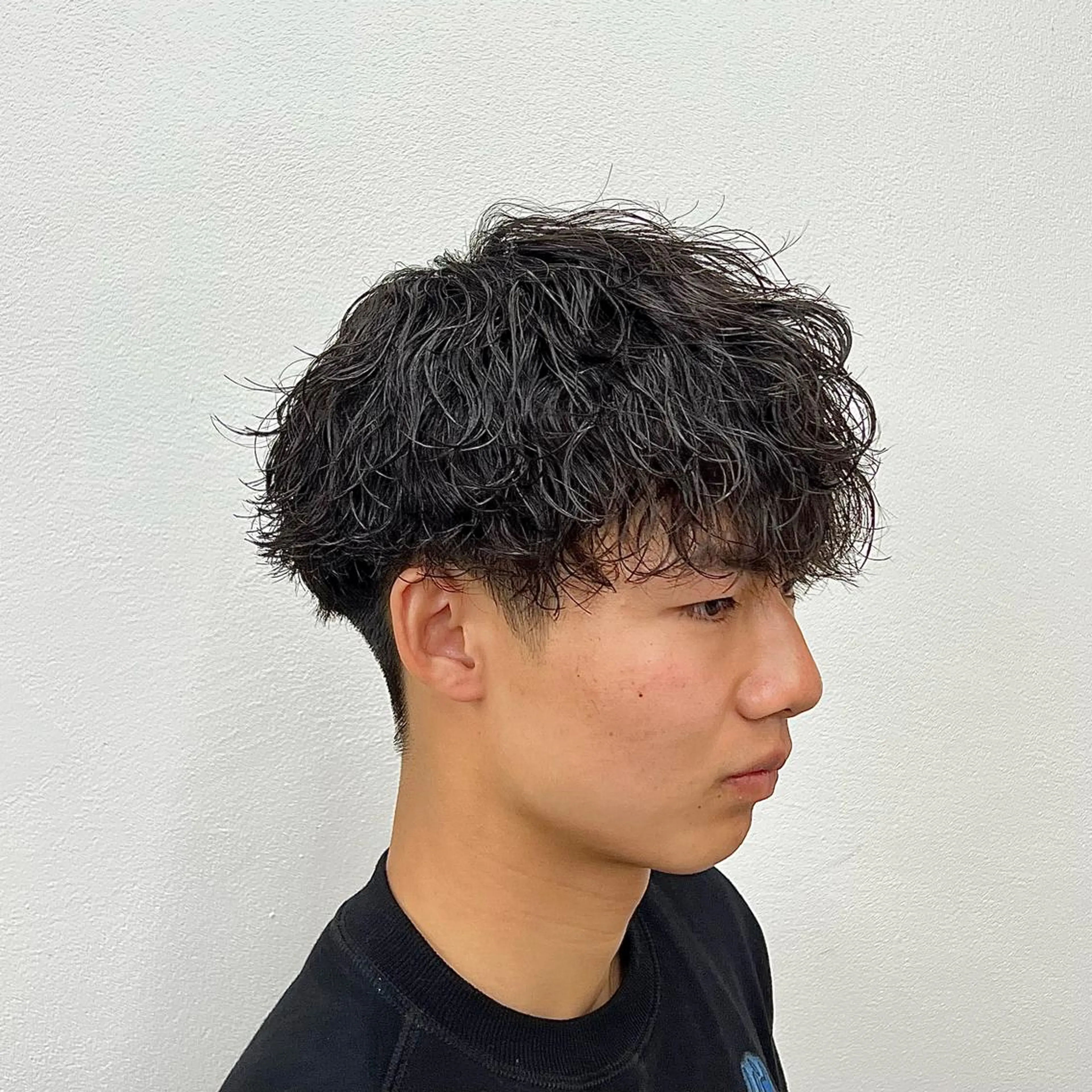 パーマ メンズ メンズパーマ 波巻きパーマ カット パーマ 33【SASA】OSAKA【ササ】所属・✂︎メンズパーマ✂︎ 伊藤秀真のヘアスタイル