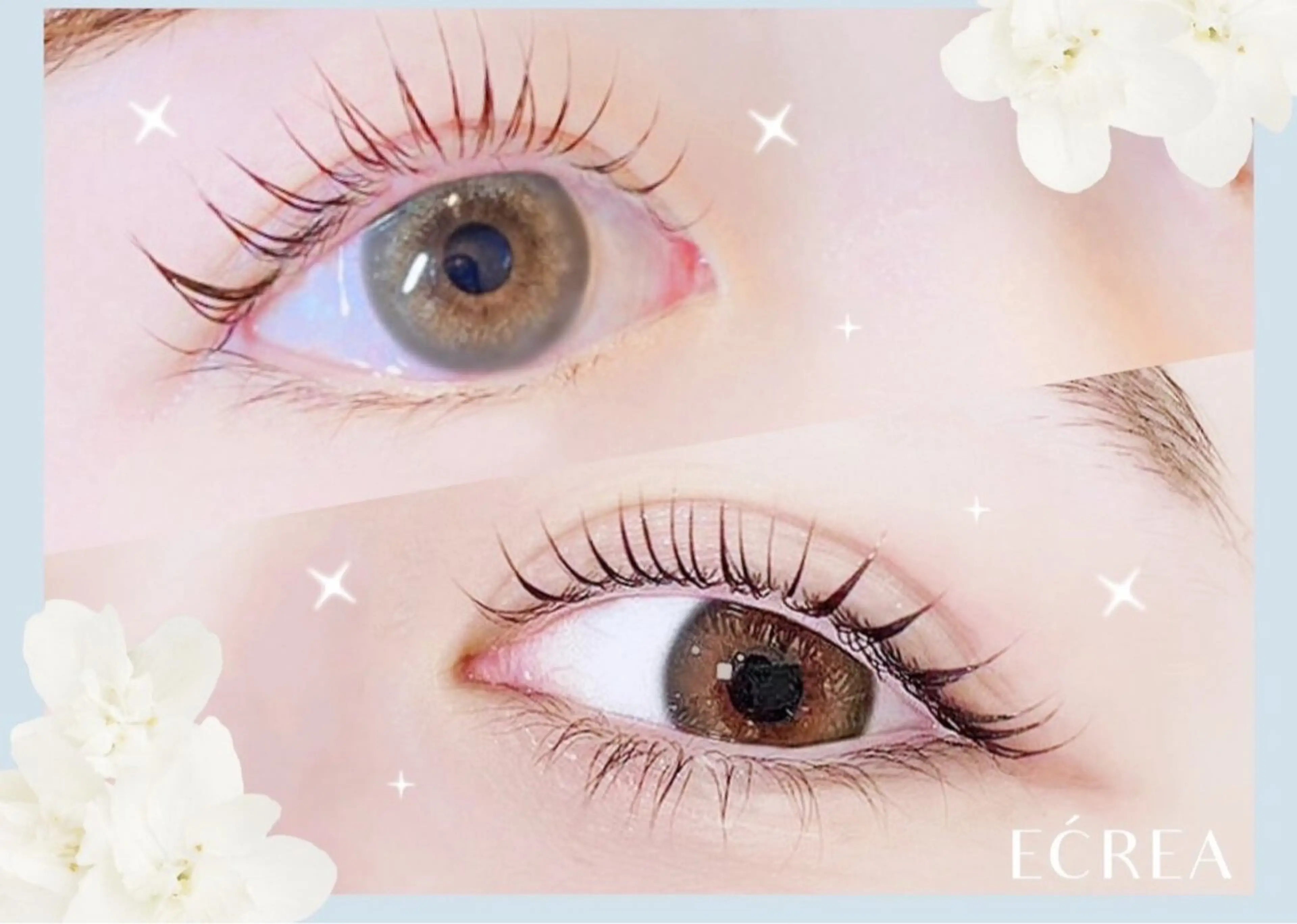 マツエク・マツパ 川越 エクレアのマツエク・マツパデザイン