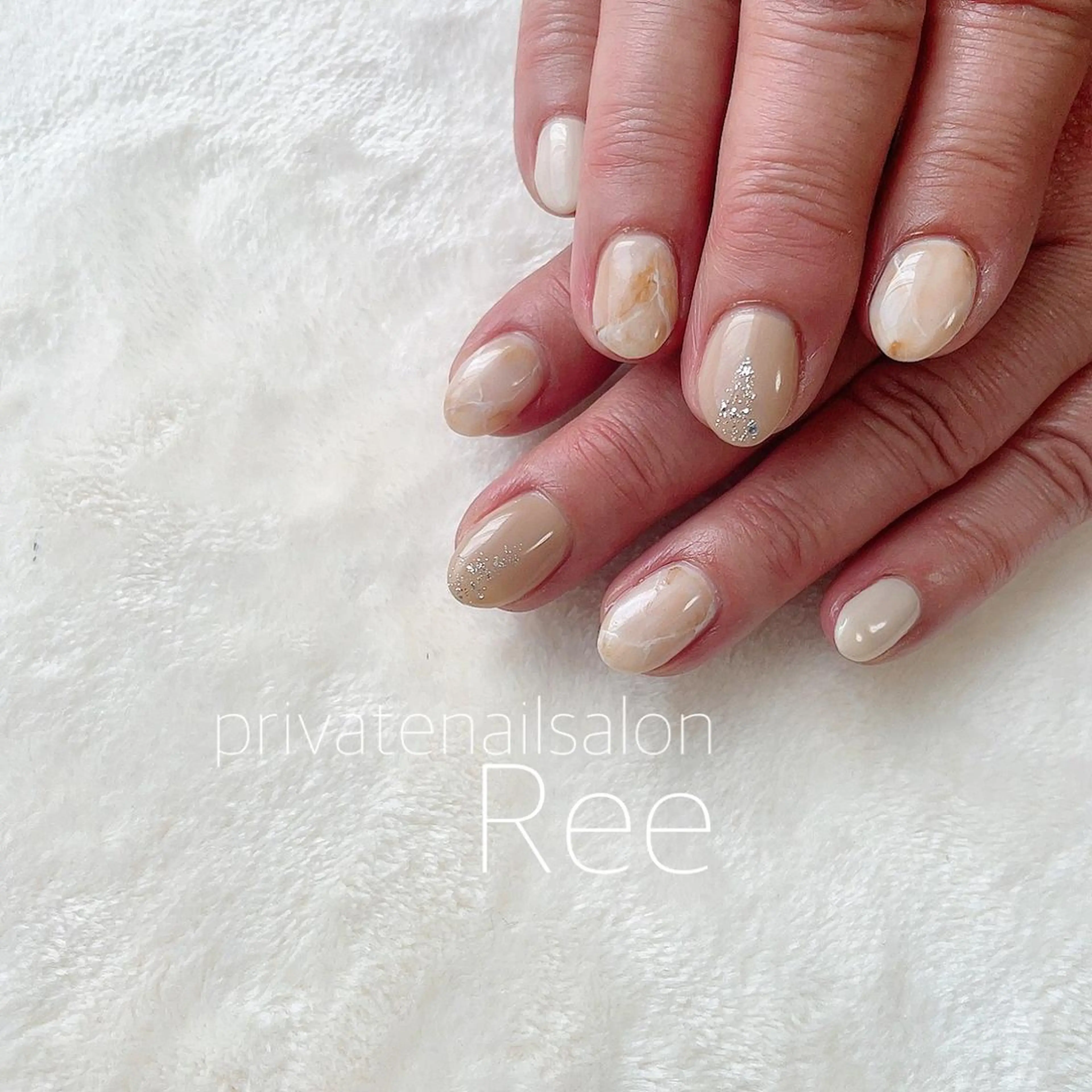 ネイル 知花 梨花のネイルデザイン