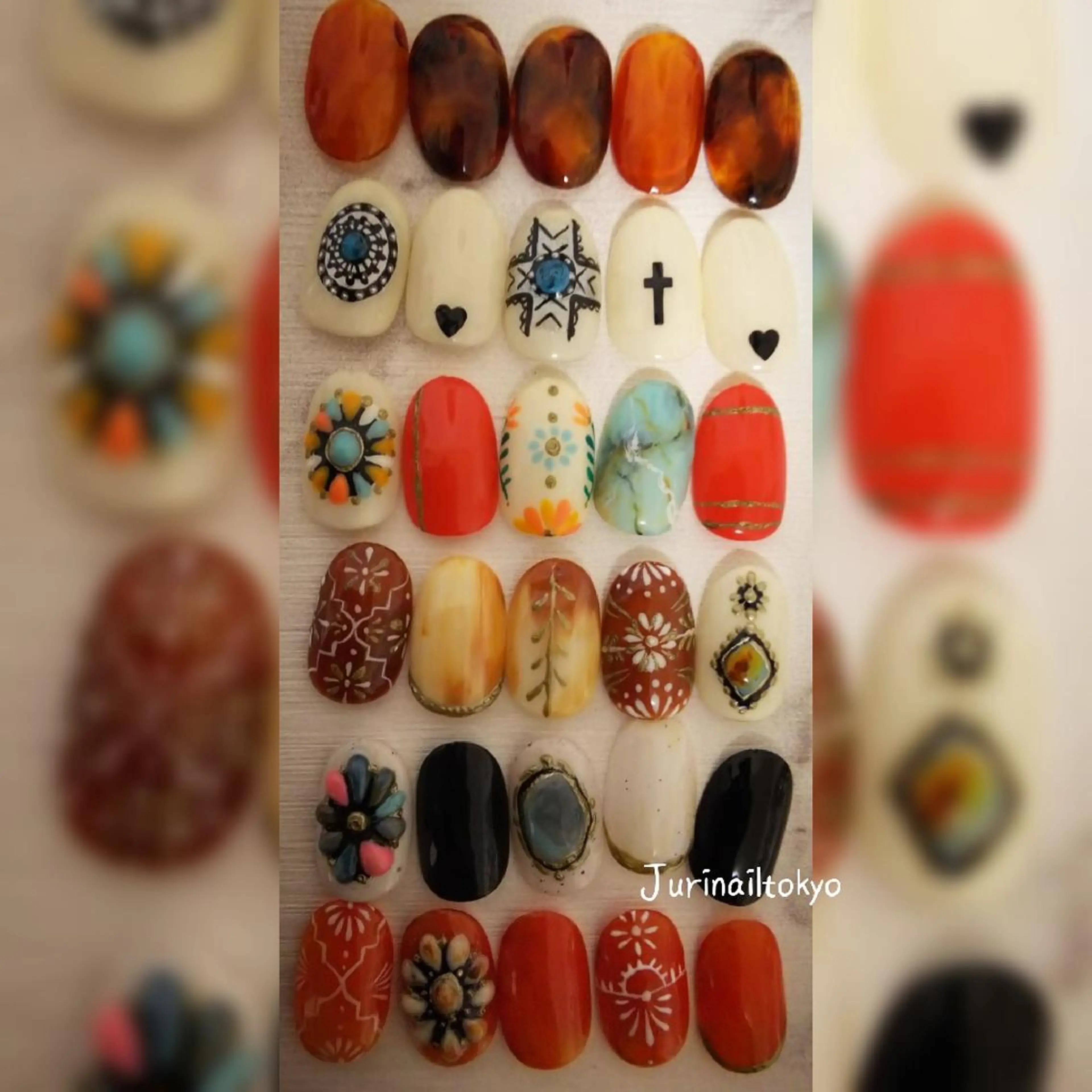 ネイル jurinailtokyo所属・jurinail tokyoのネイルデザイン