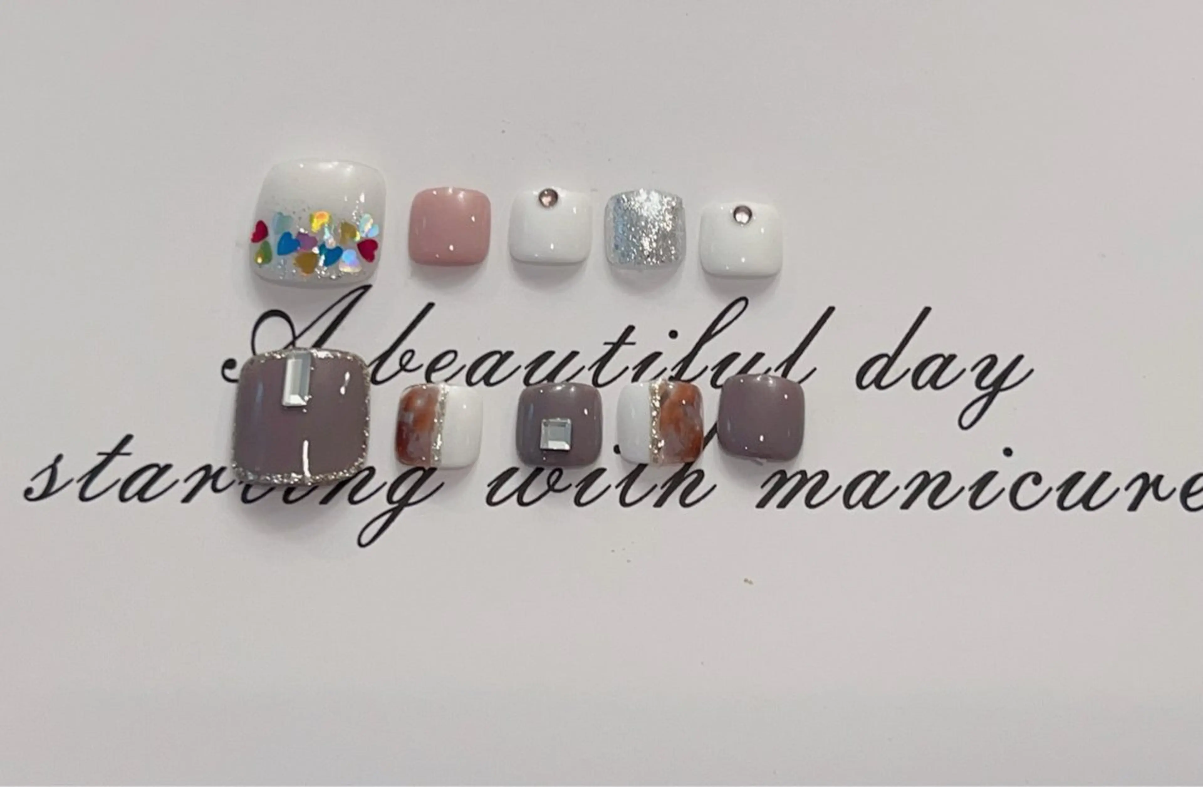 ネイル フットネイル Beauty静 nailのネイルデザイン