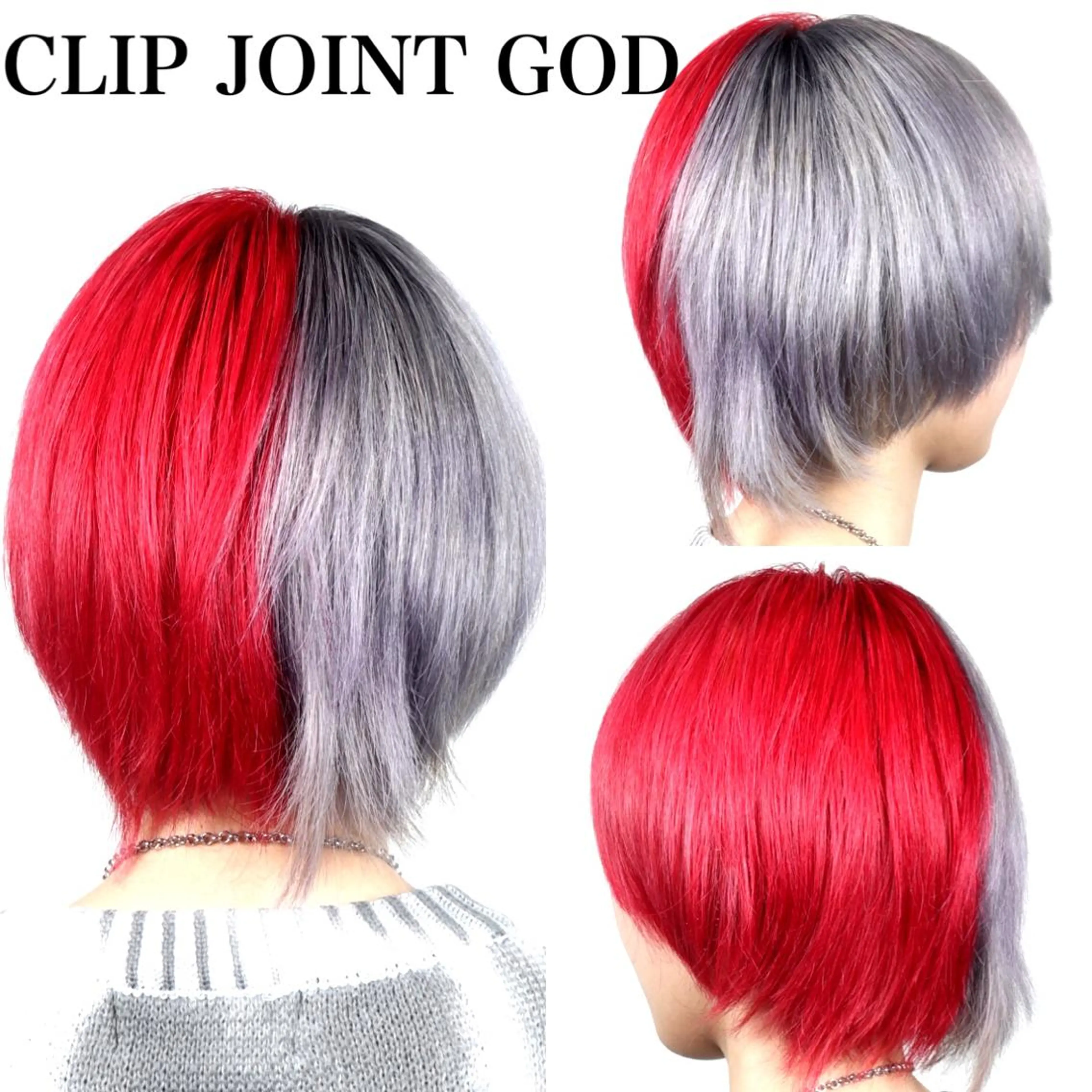 ショート カラー シルバー ホワイトシルバー ヘアカラー トリートメント ヘアセット 秋葉 洸平のヘアスタイル