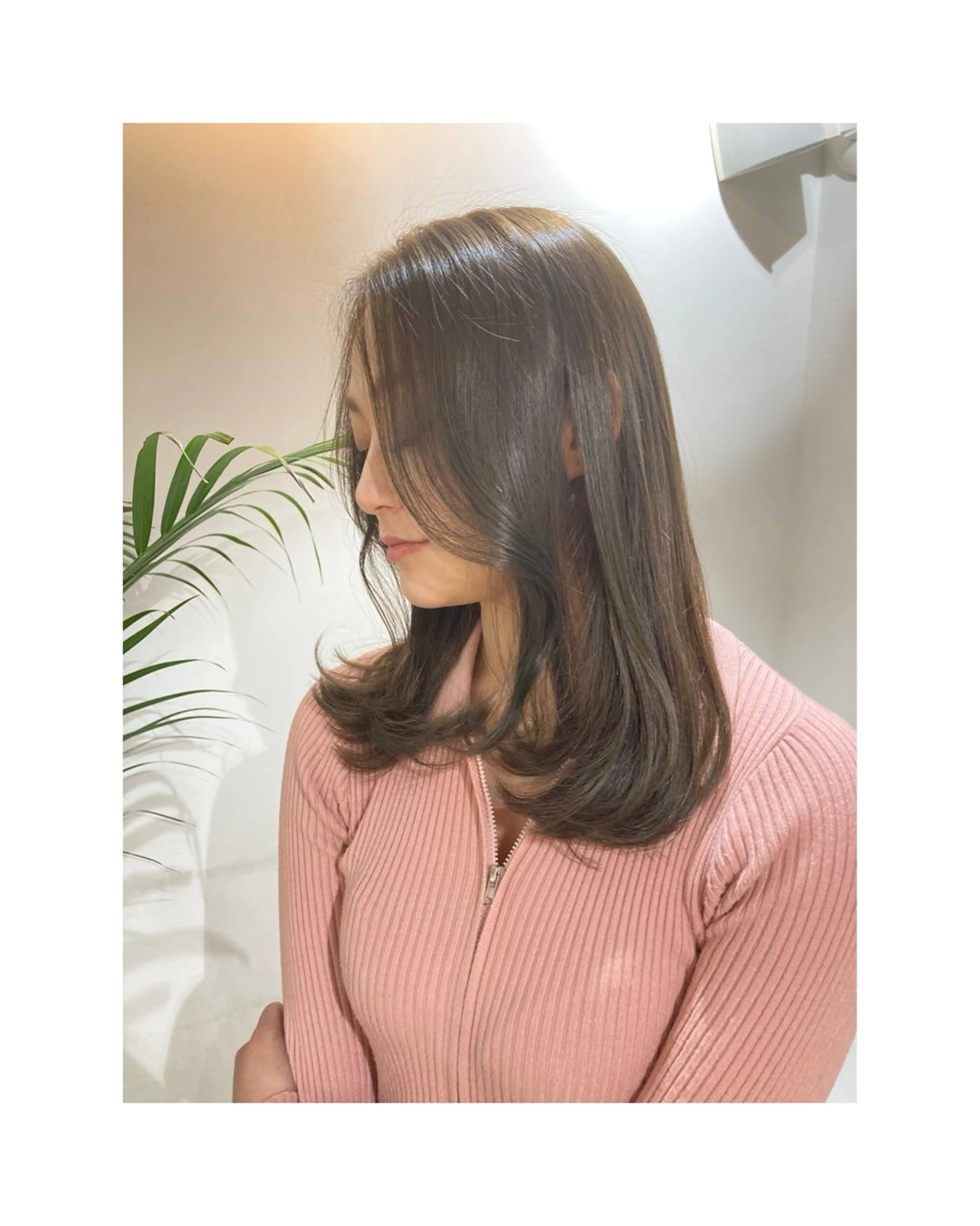 ロング hair studio Zen〜kalon所属・Jura／ハイライト ／ブリーチなしカラーのヘアスタイル