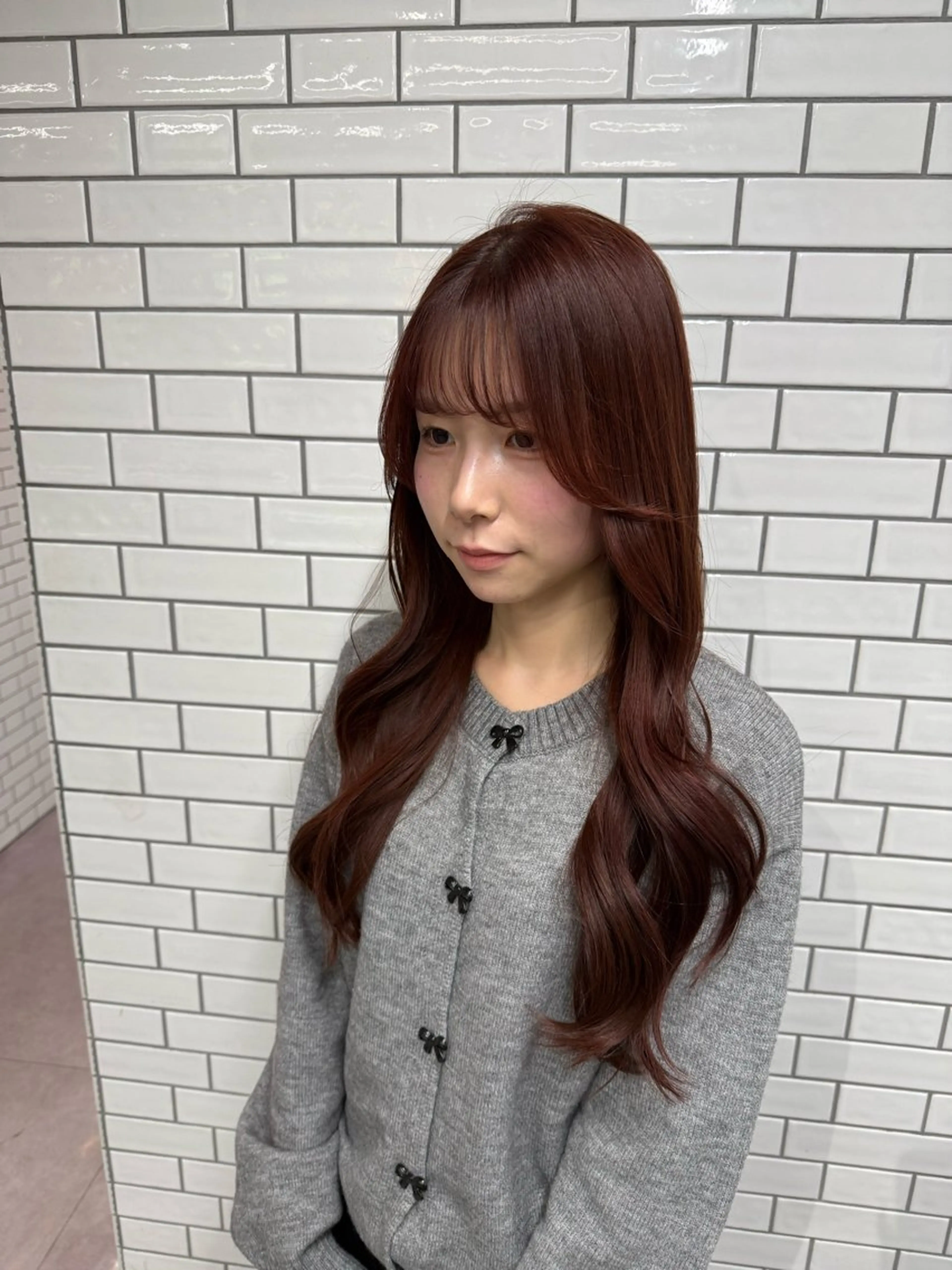 ロング カラー カット ヘアカラー トリートメント Zina【梅田】 /田中 沙弥のヘアスタイル