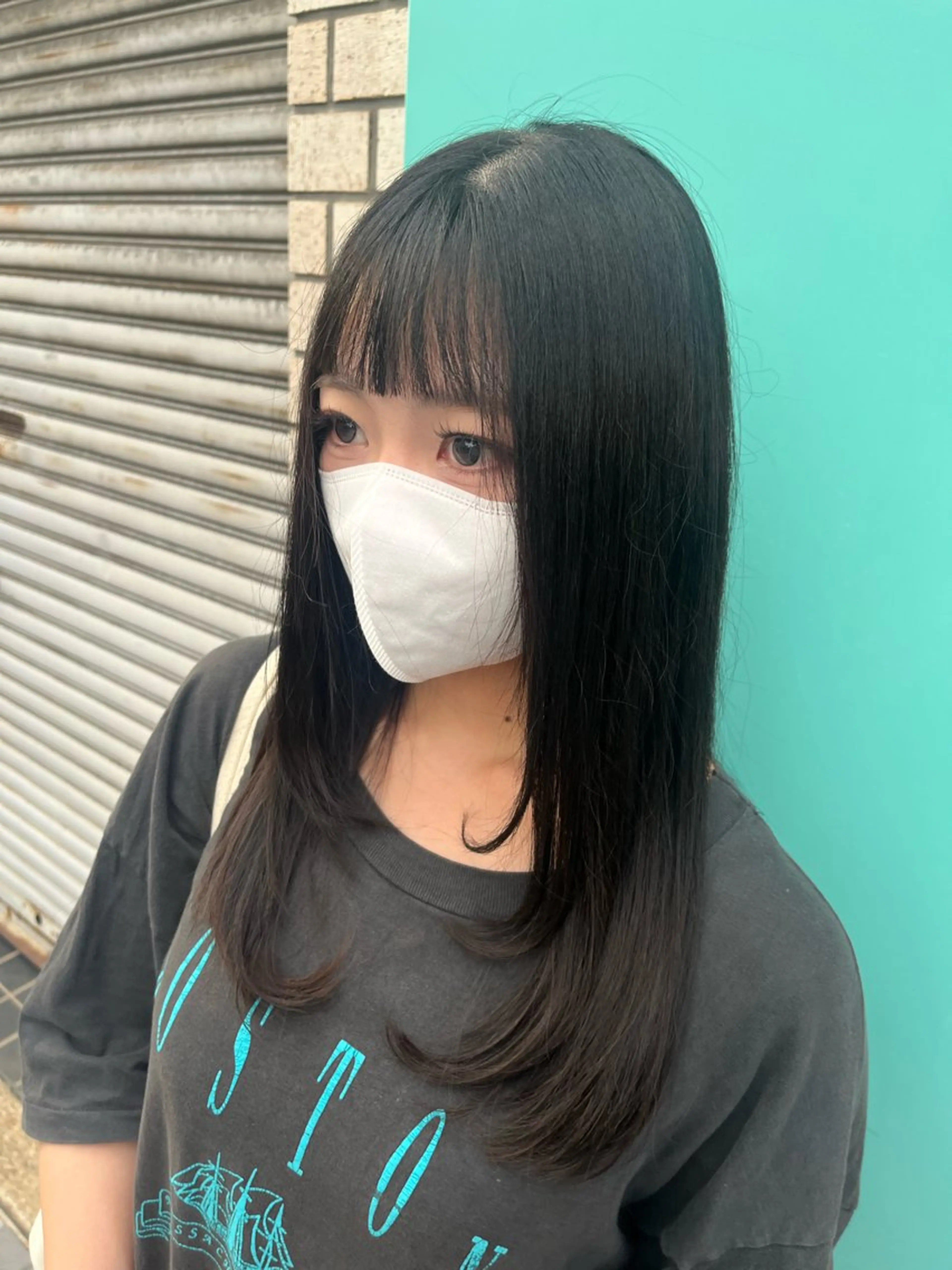 ロング レイヤーカット カット Lee堀江 Yuuhaのヘアスタイル