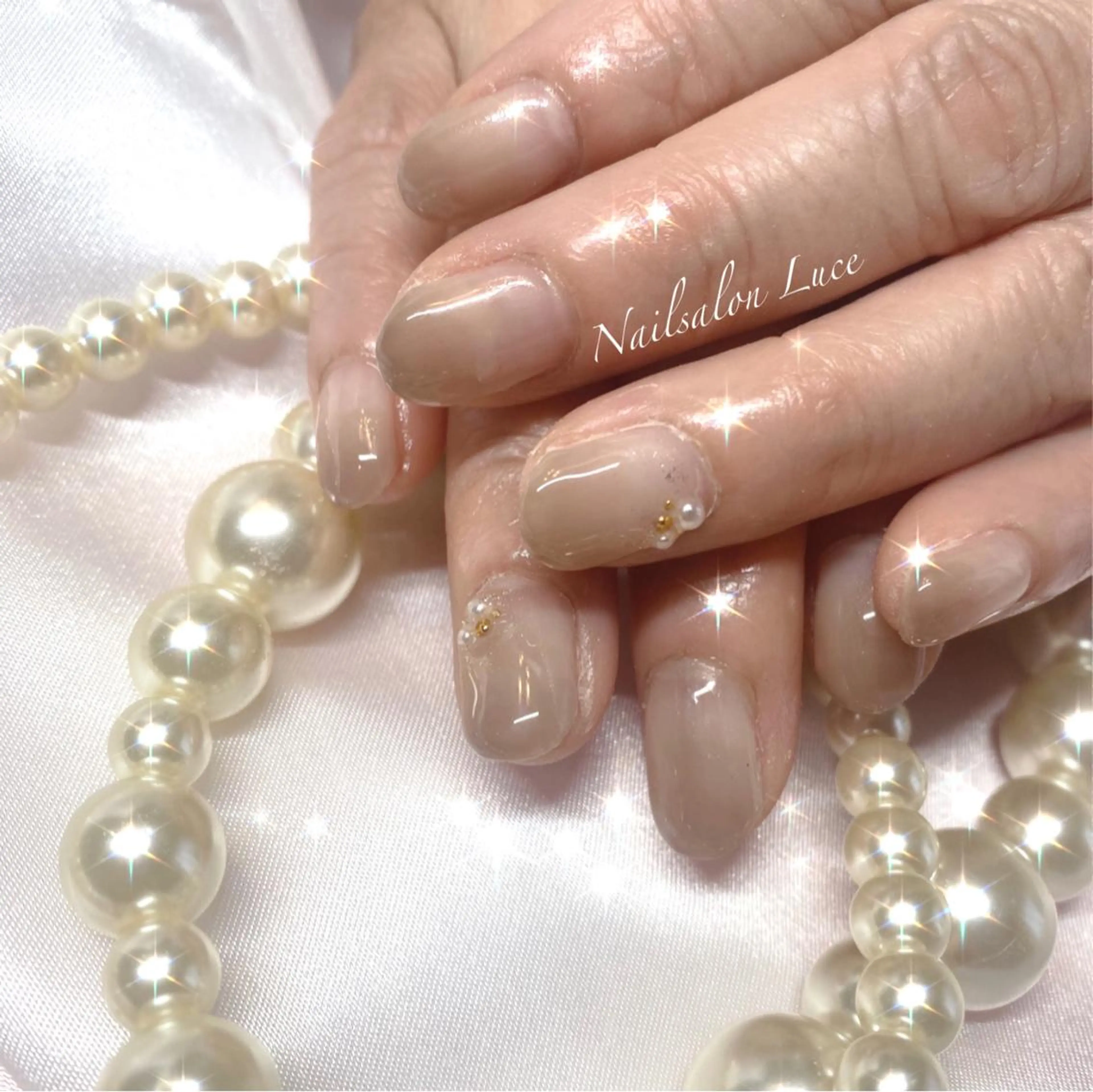 ネイル ジェルネイル ワンカラーネイル ネイル& 脱毛サロン　Lのマツエク・マツパデザイン