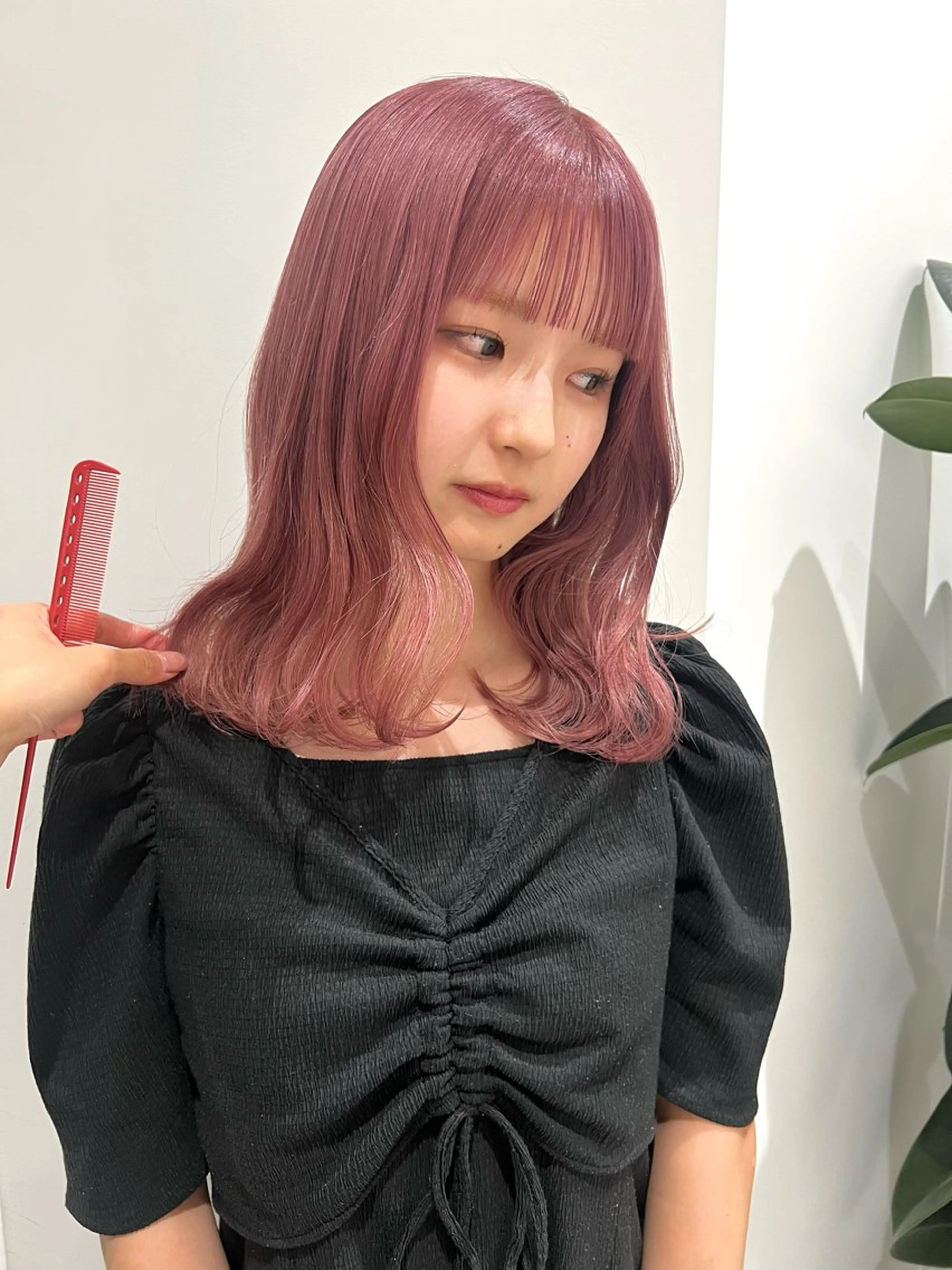 ミディアム カラー マツエクmarry池袋所属・マツエクモデル無料 marry 池袋秦のマツエク・マツパデザイン