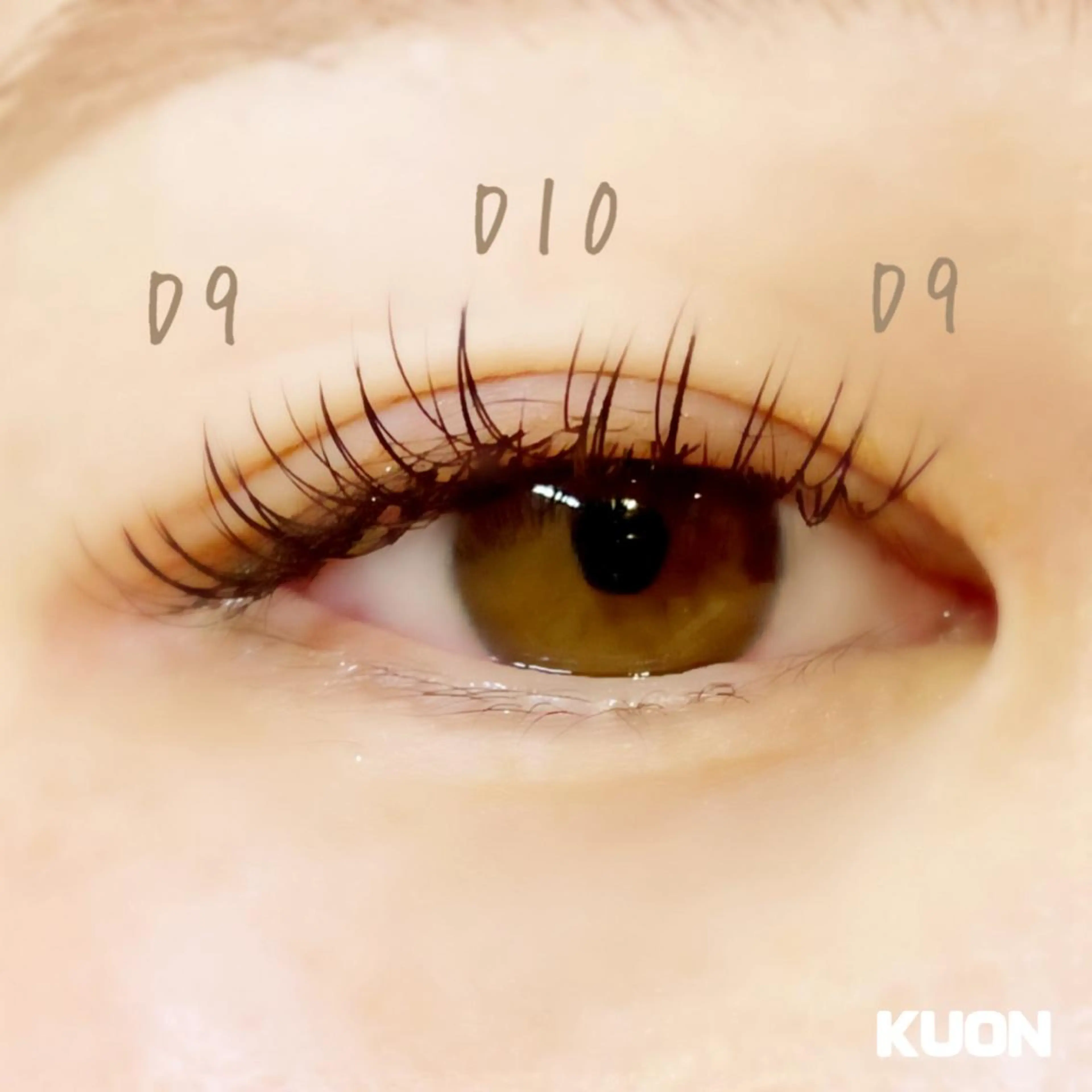 マツエク・マツパ KUON EYELASH SALON所属・KUON 溝の口 megumiのマツエク・マツパデザイン