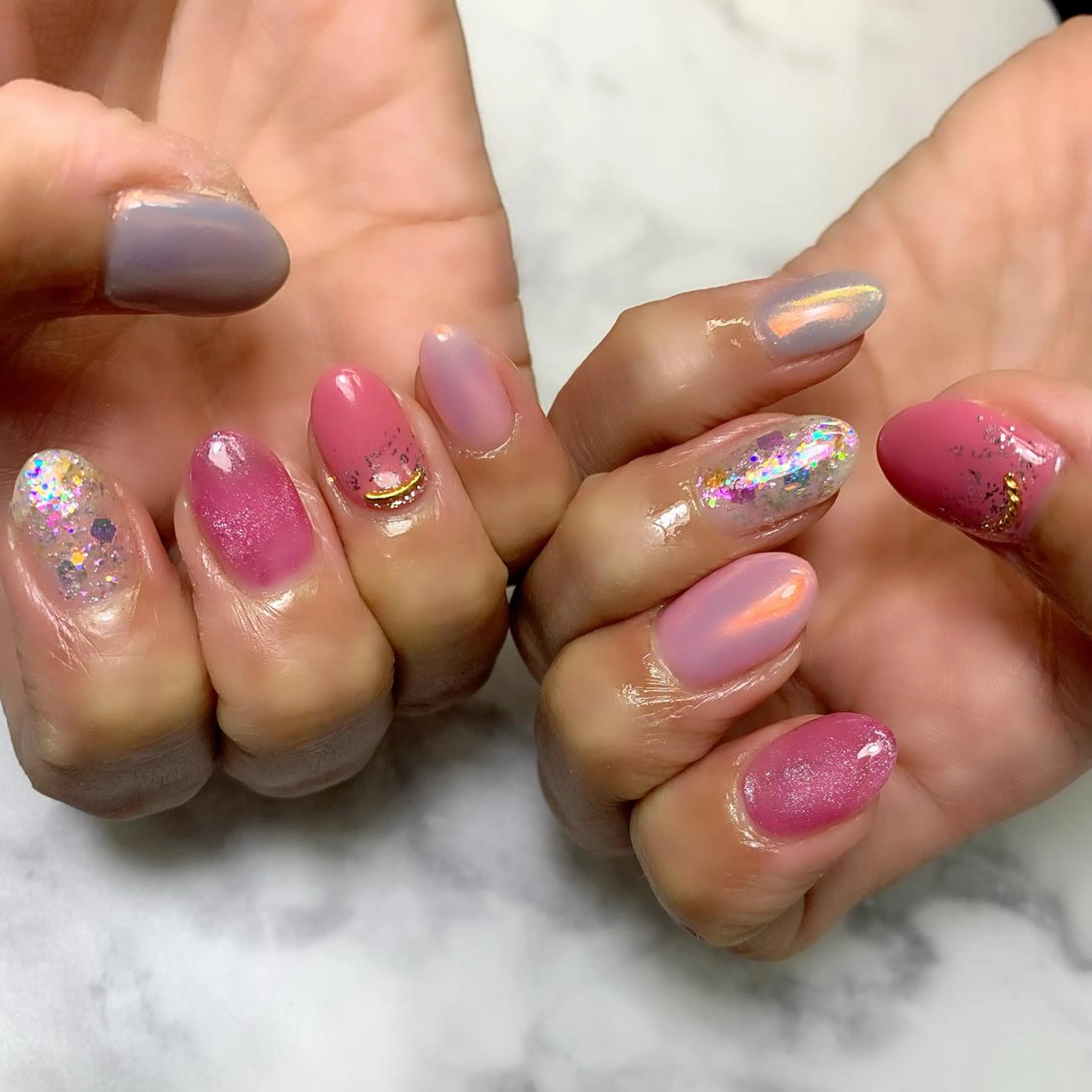 ネイル es nailのネイルデザイン