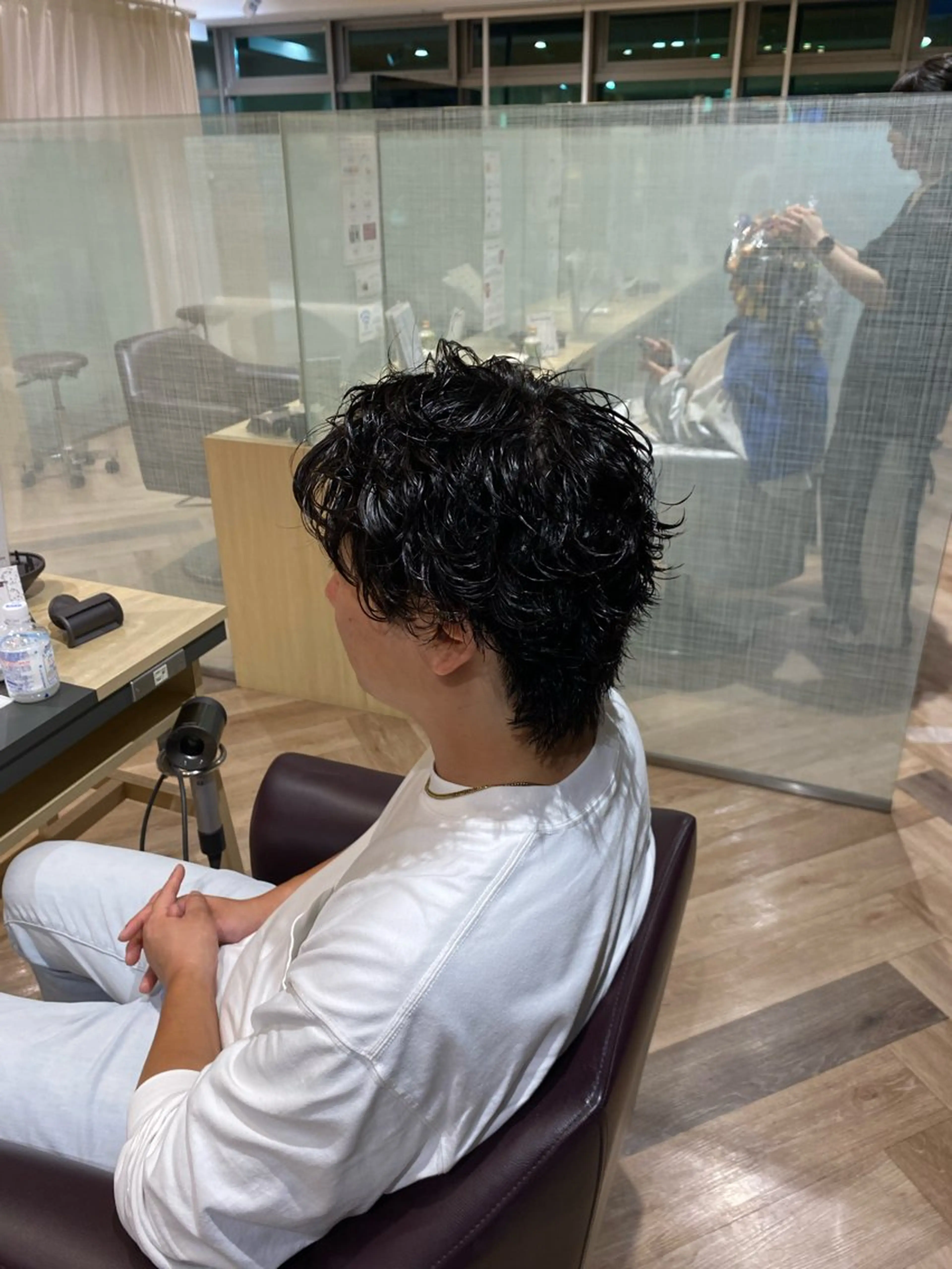 パーマ メンズ カット パーマ Yamada Ami🪐のヘアスタイル