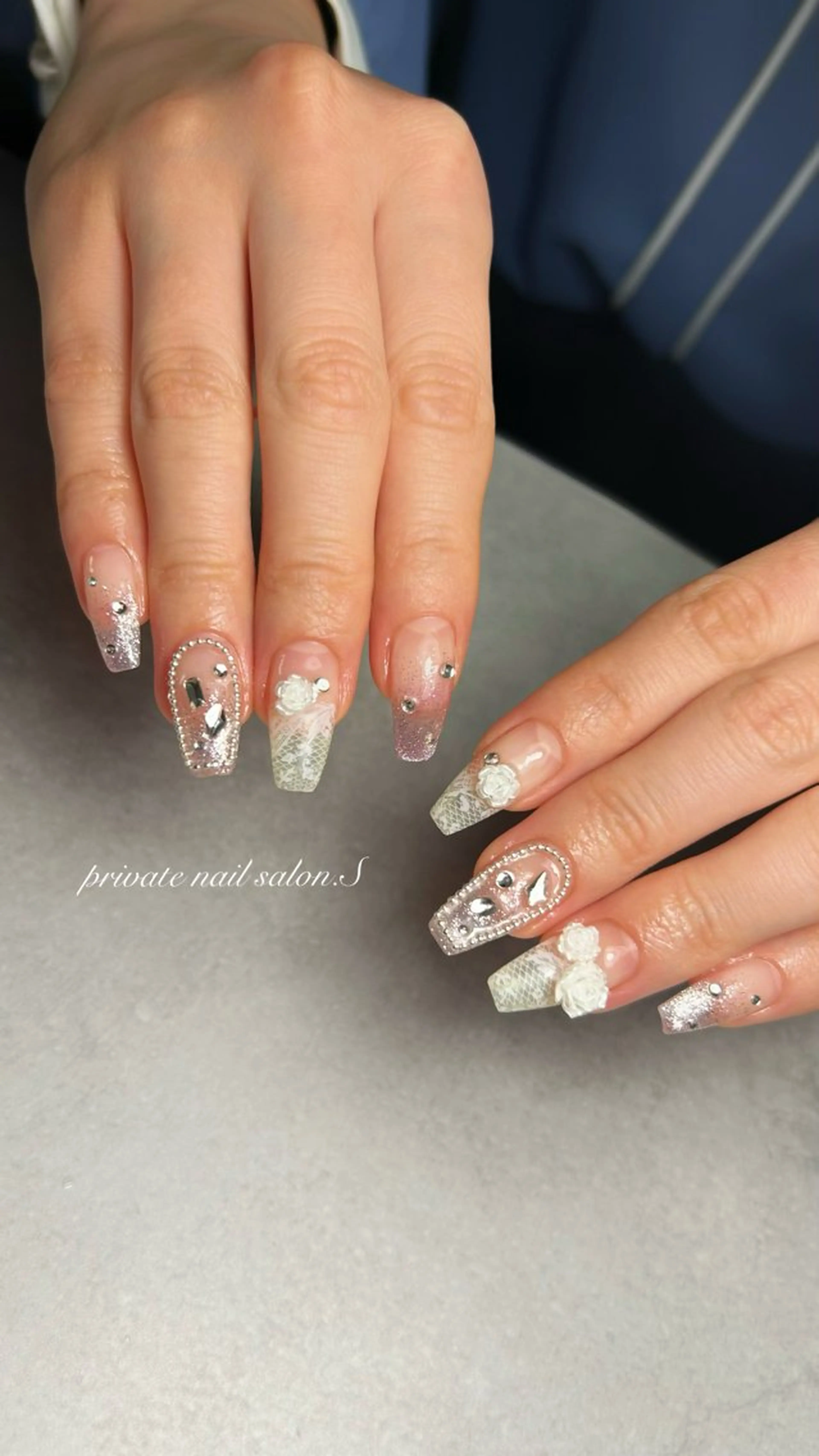 ネイル ジェルネイル 持ち込み スカルプネイル ハンドネイル 関山 志乃のネイルデザイン