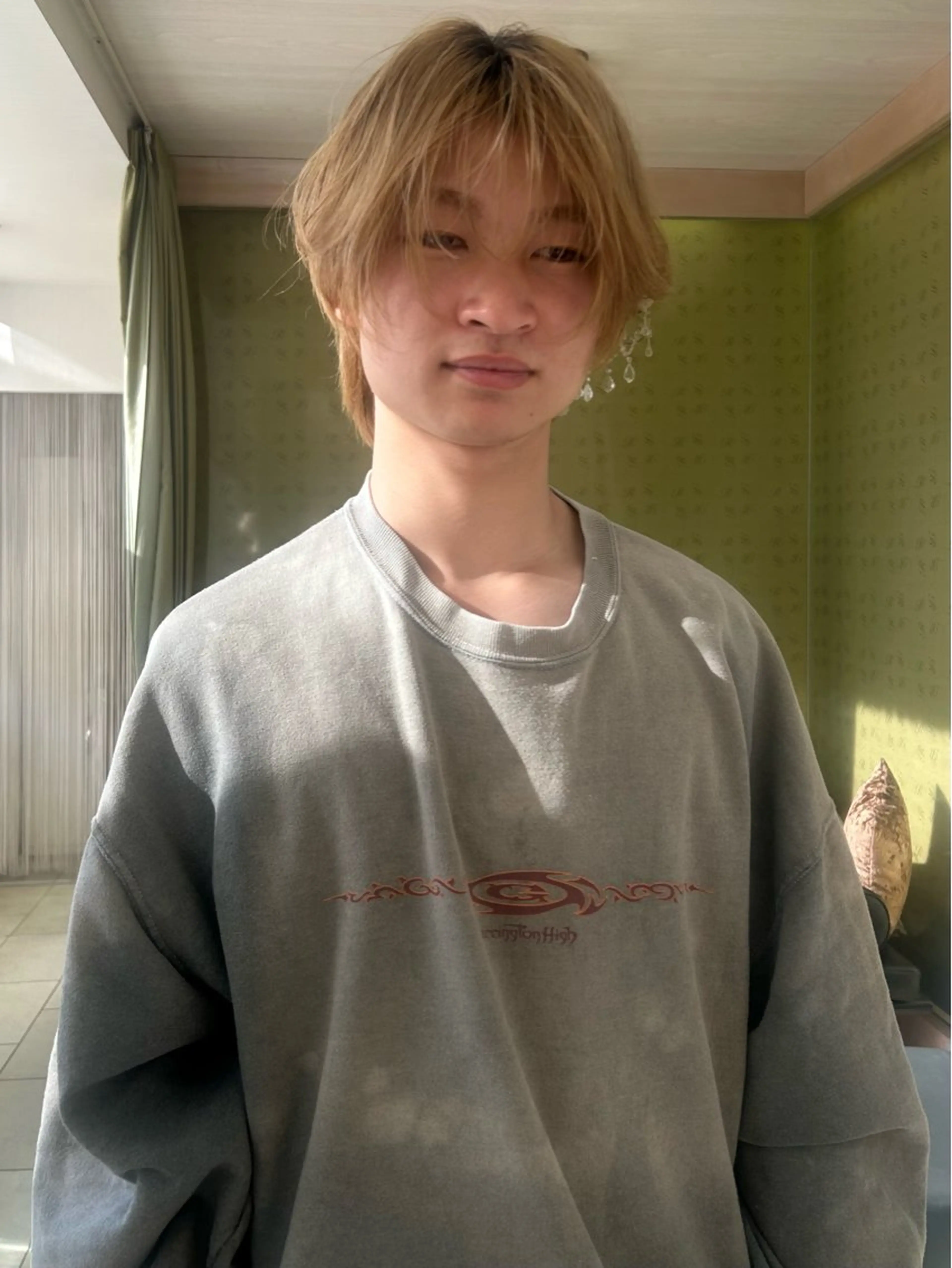 ショート カラー カット ヘアカラー 似合わせパーマ/ メンズパーマ/しゅうのヘアスタイル