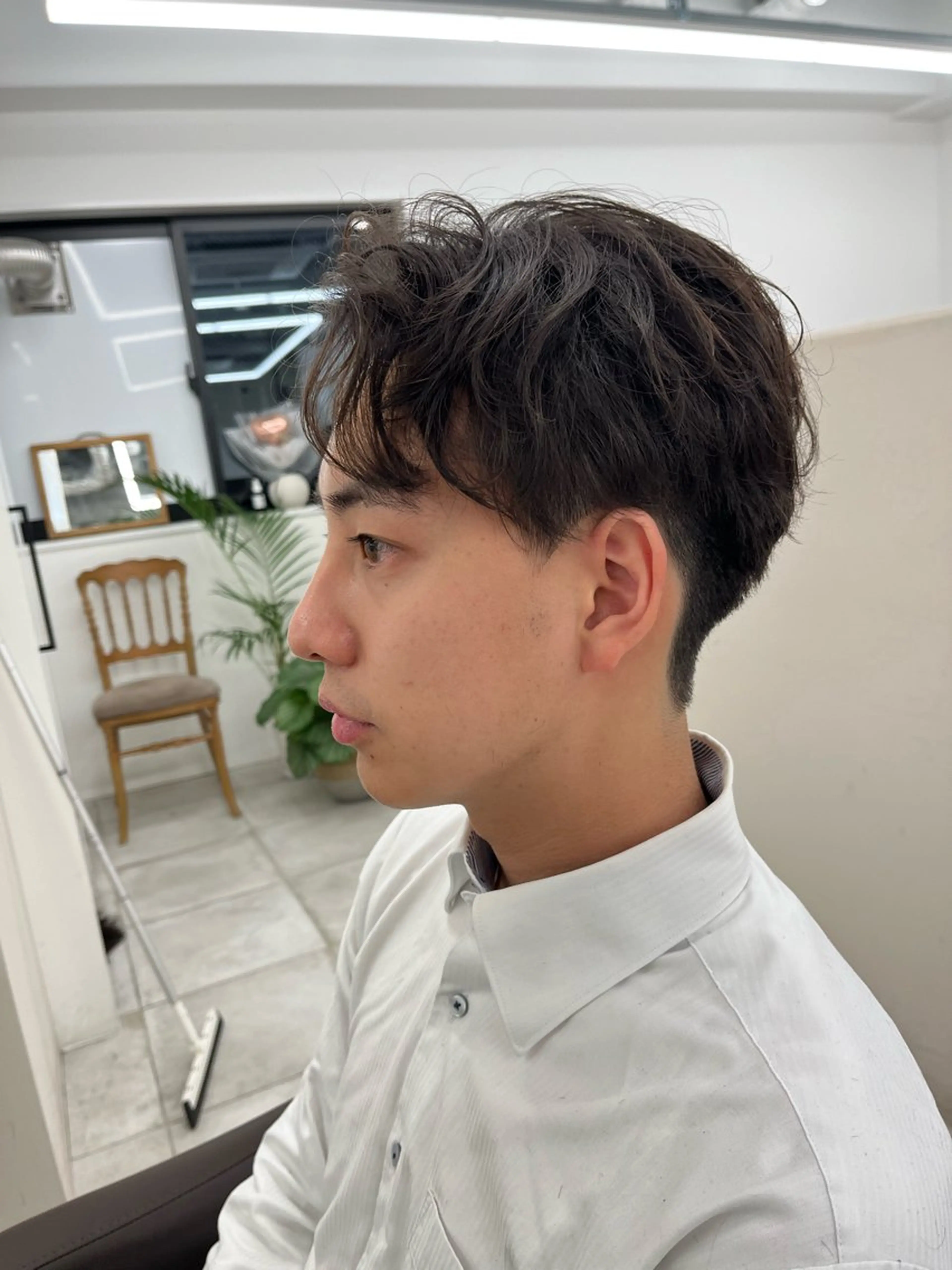 ショート パーマ メンズ 🏆メンズヘア特化 🥇代表りんぺーのヘアスタイル