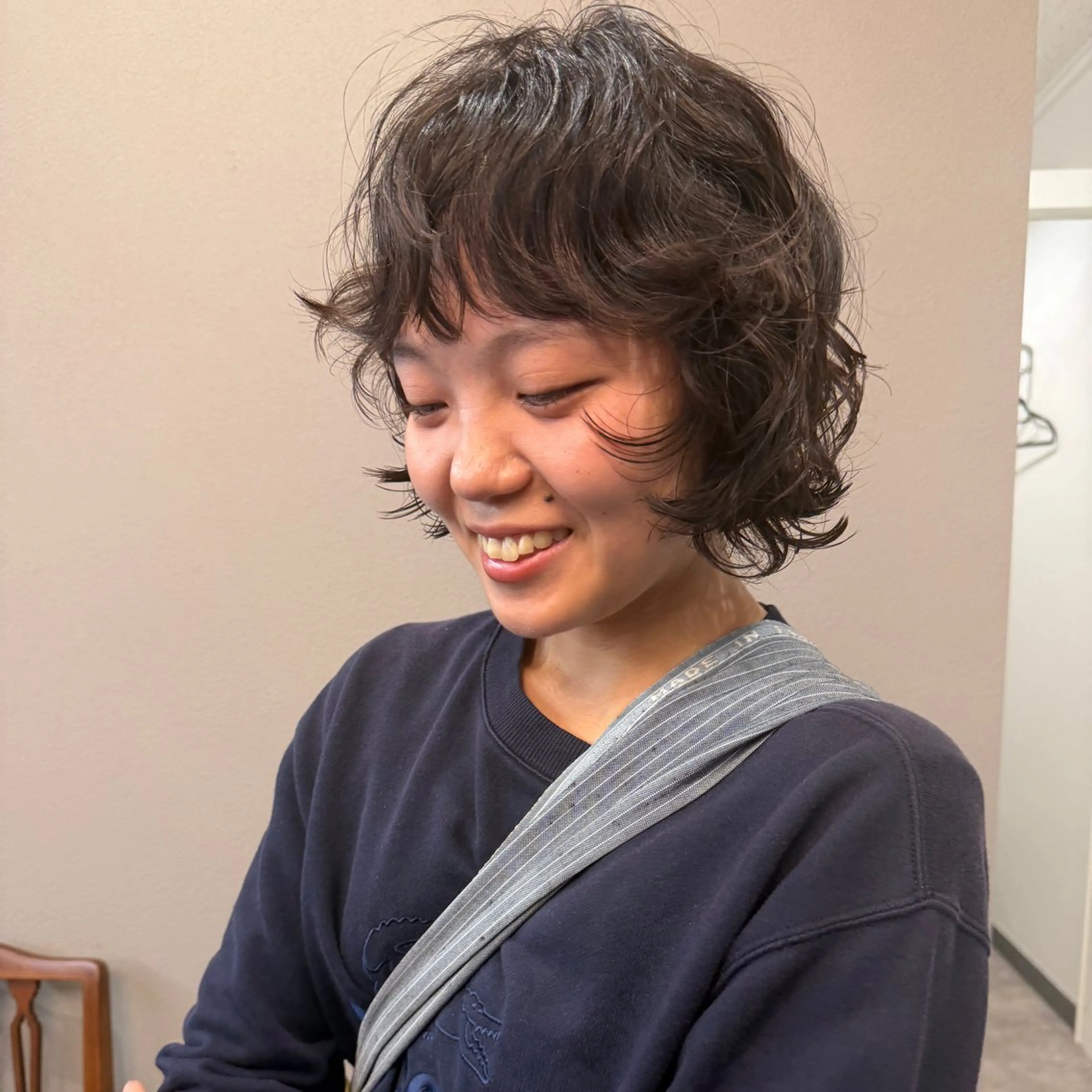 ショート パーマ カット パーマ ...alley/Dreap所属・パーマ/透明感カラー 元町🌱takutoのヘアスタイル