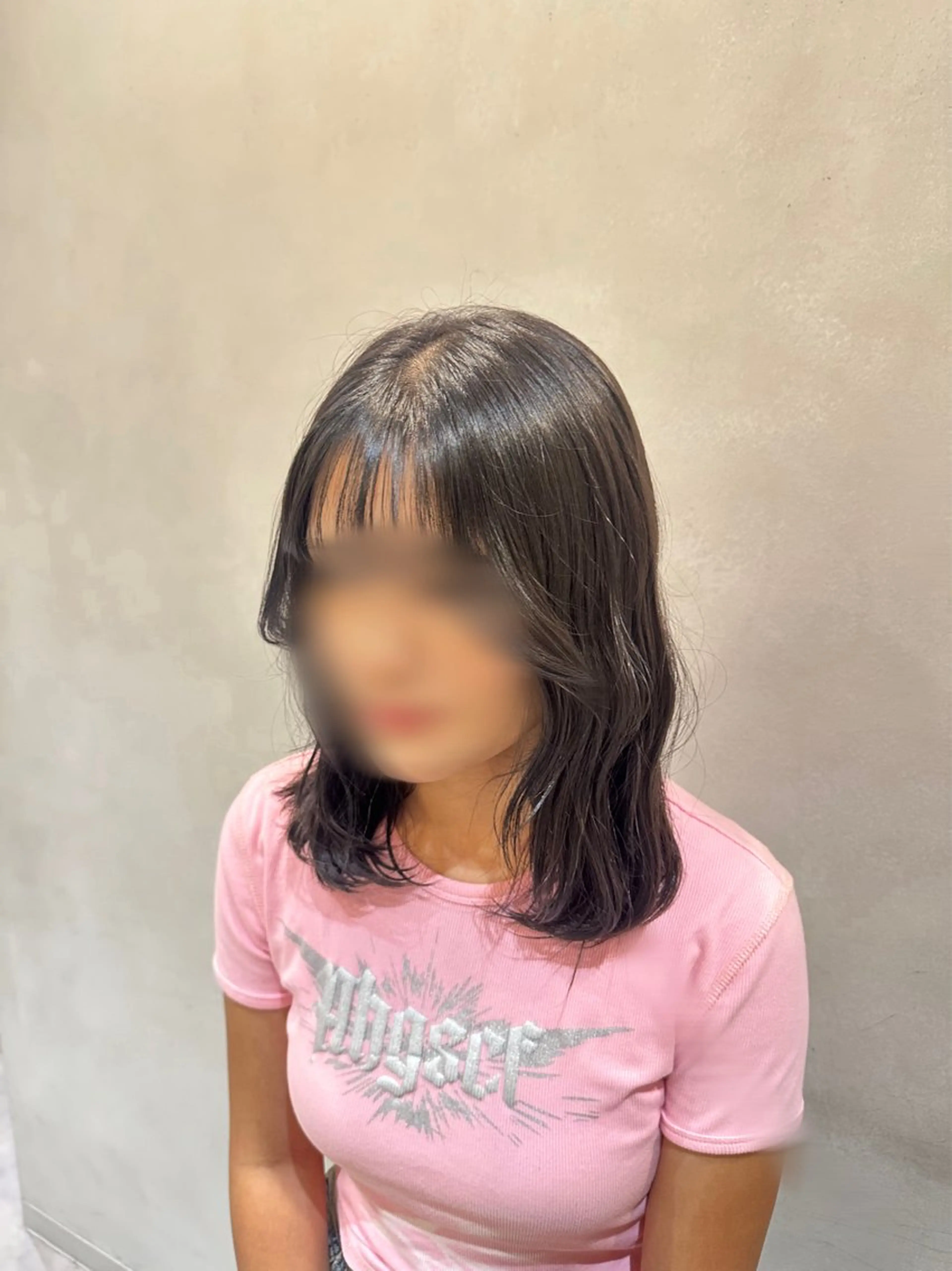 ミディアム カラー 透明感カラー トリートメント ヘアカラー uru北千住所属・💞Miu / 透明感カラー💞のヘアスタイル