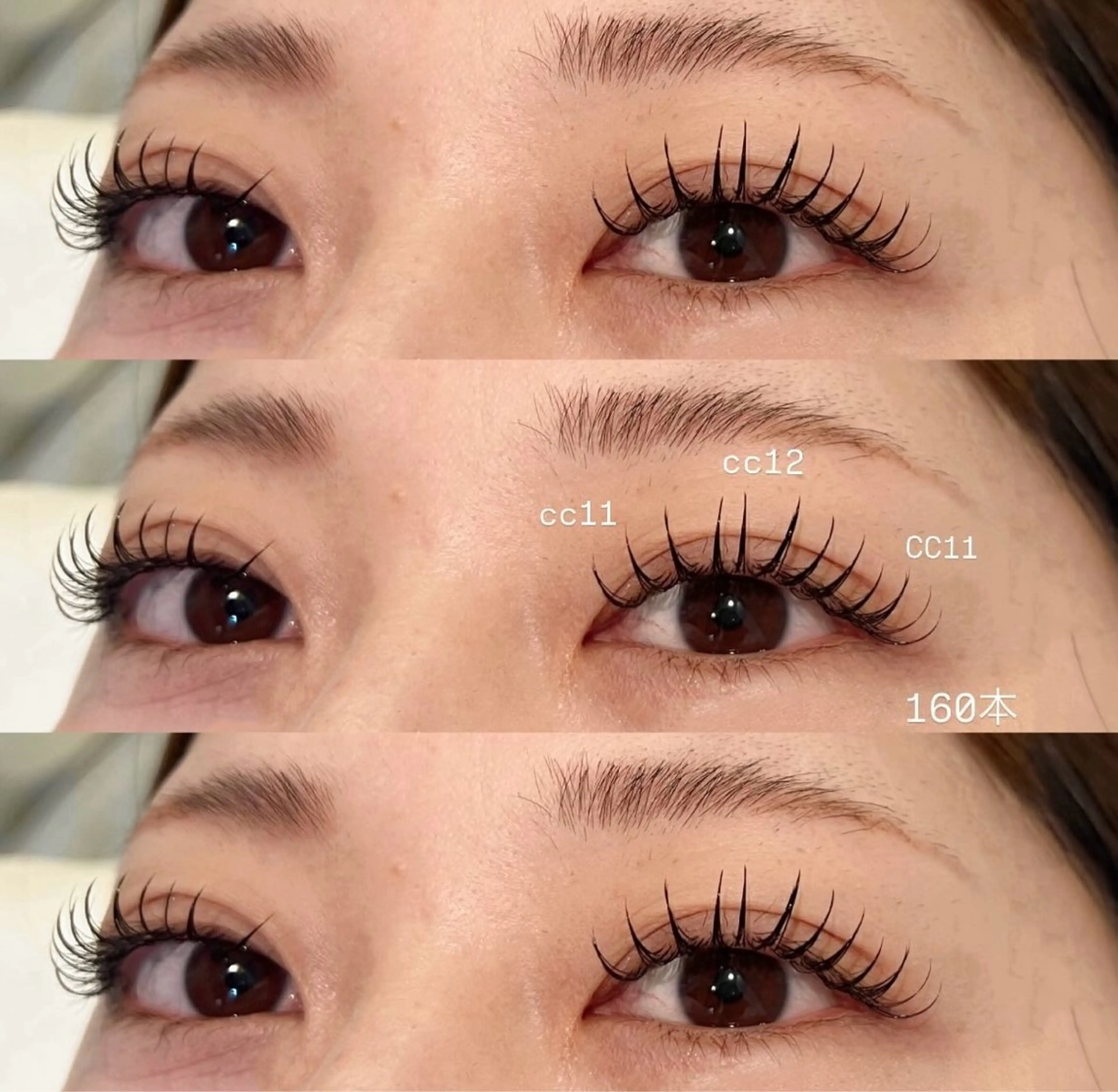 マツエク・マツパ EYELA sanaのマツエク・マツパデザイン