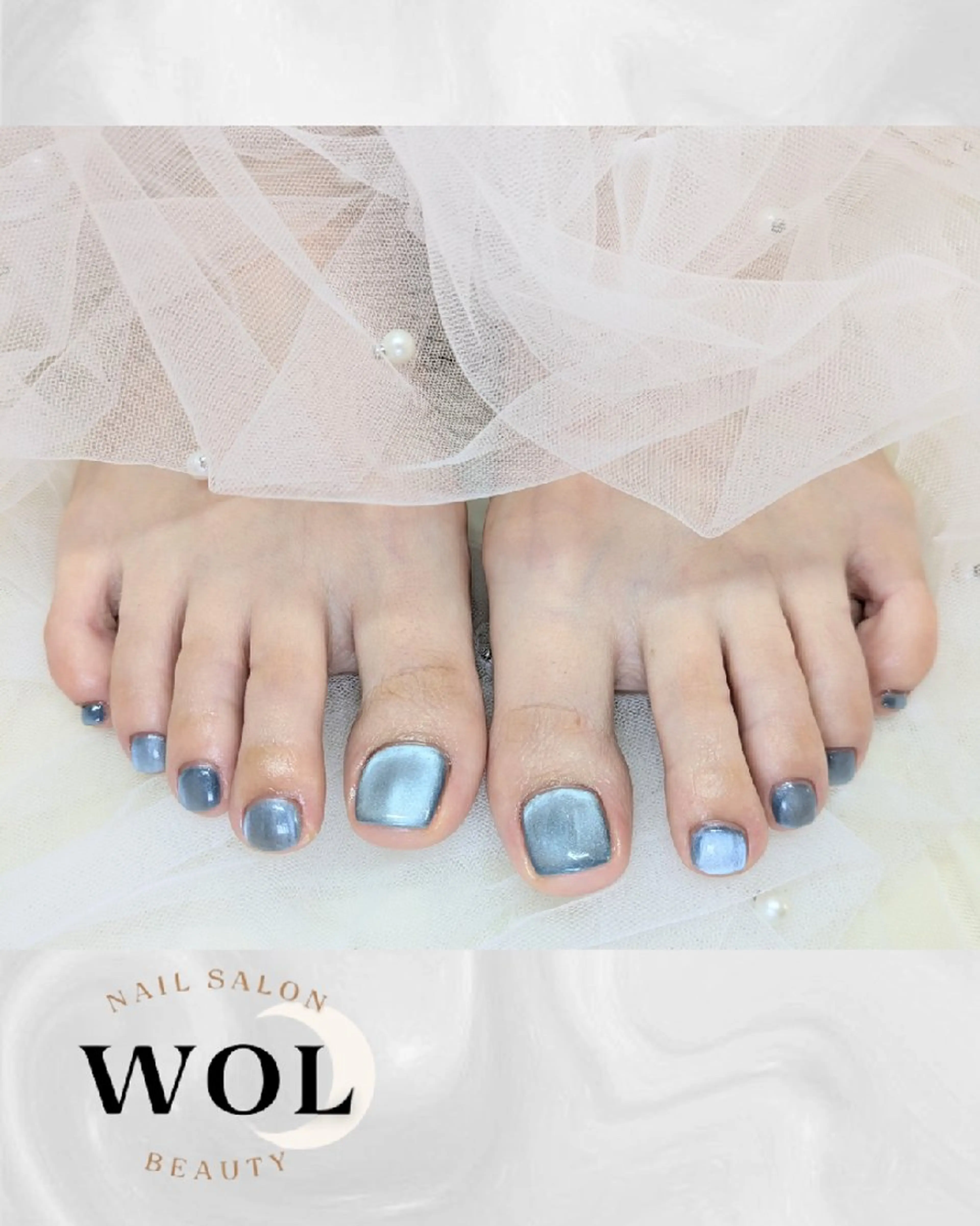 ネイル フットネイル nailsalon🌙WOL所属・WOL🌙 momokoのネイルデザイン