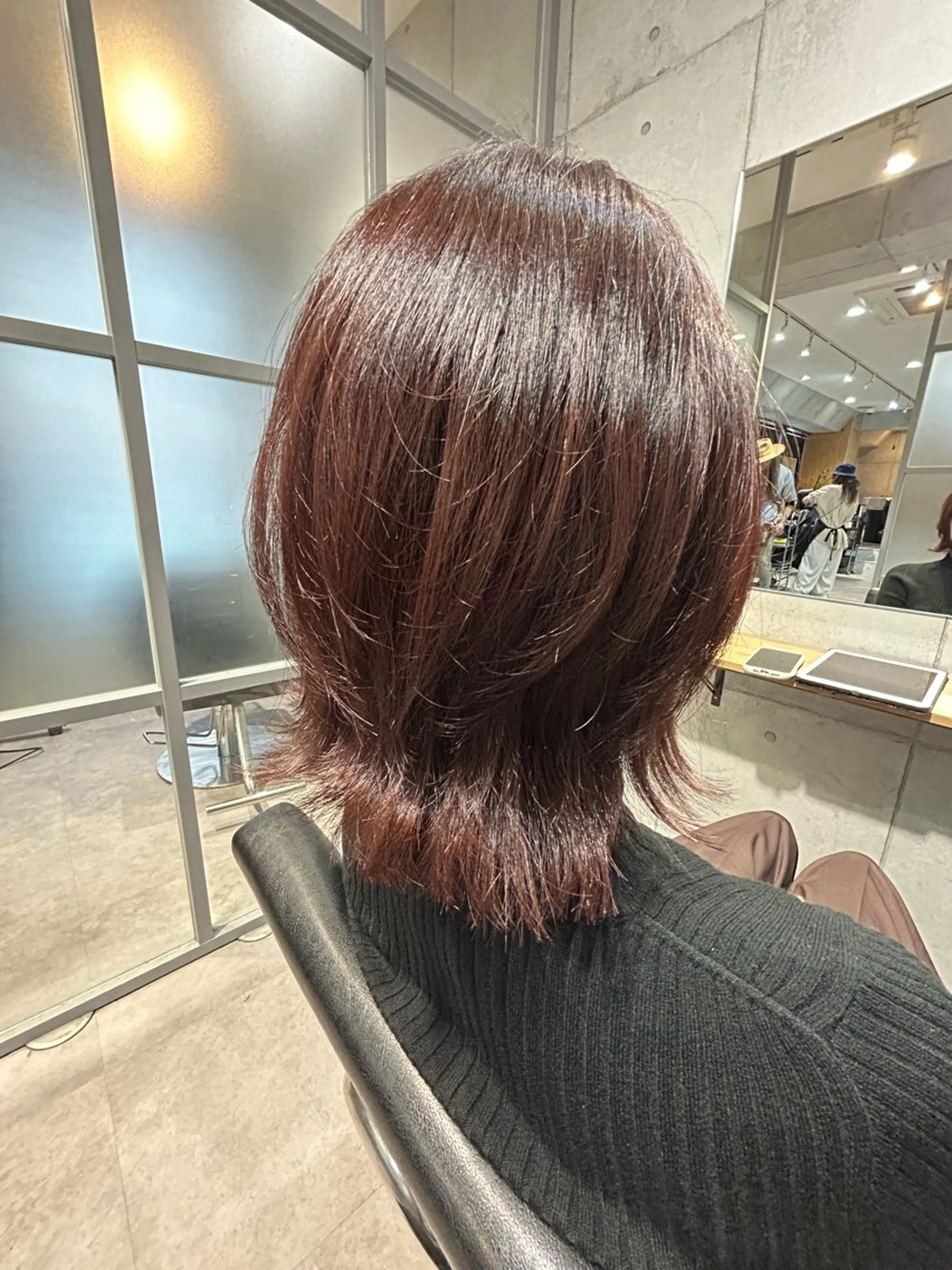 ミディアム 🌈艶髪人気№１🌈 newi池袋店⭐江口のヘアスタイル