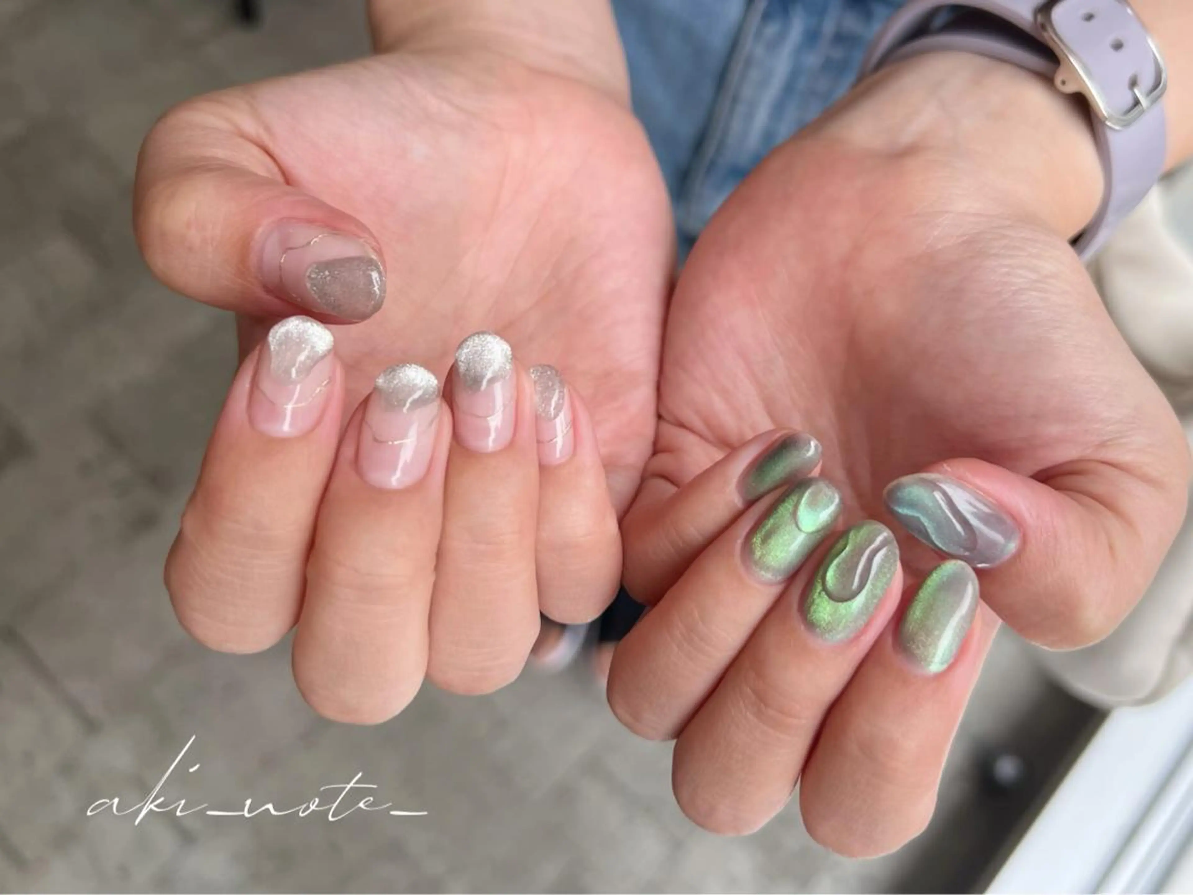 ネイル ハンドネイル フットネイル GRANDE大須 栄/店長 aki🌙のネイルデザイン