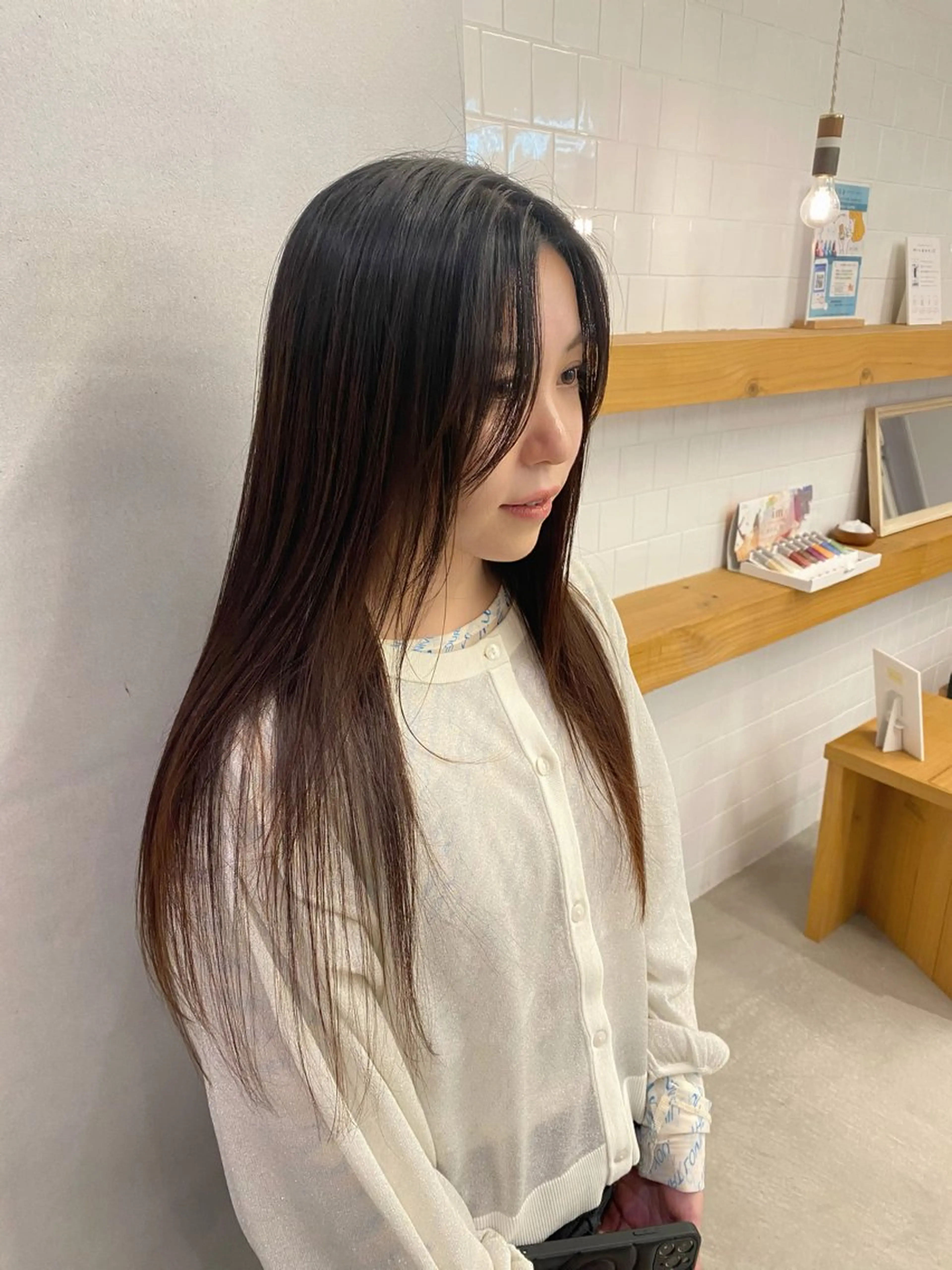 ロング レイヤーカット ロング カット ♡ハッシュカット/ レイヤー/yucoのヘアスタイル