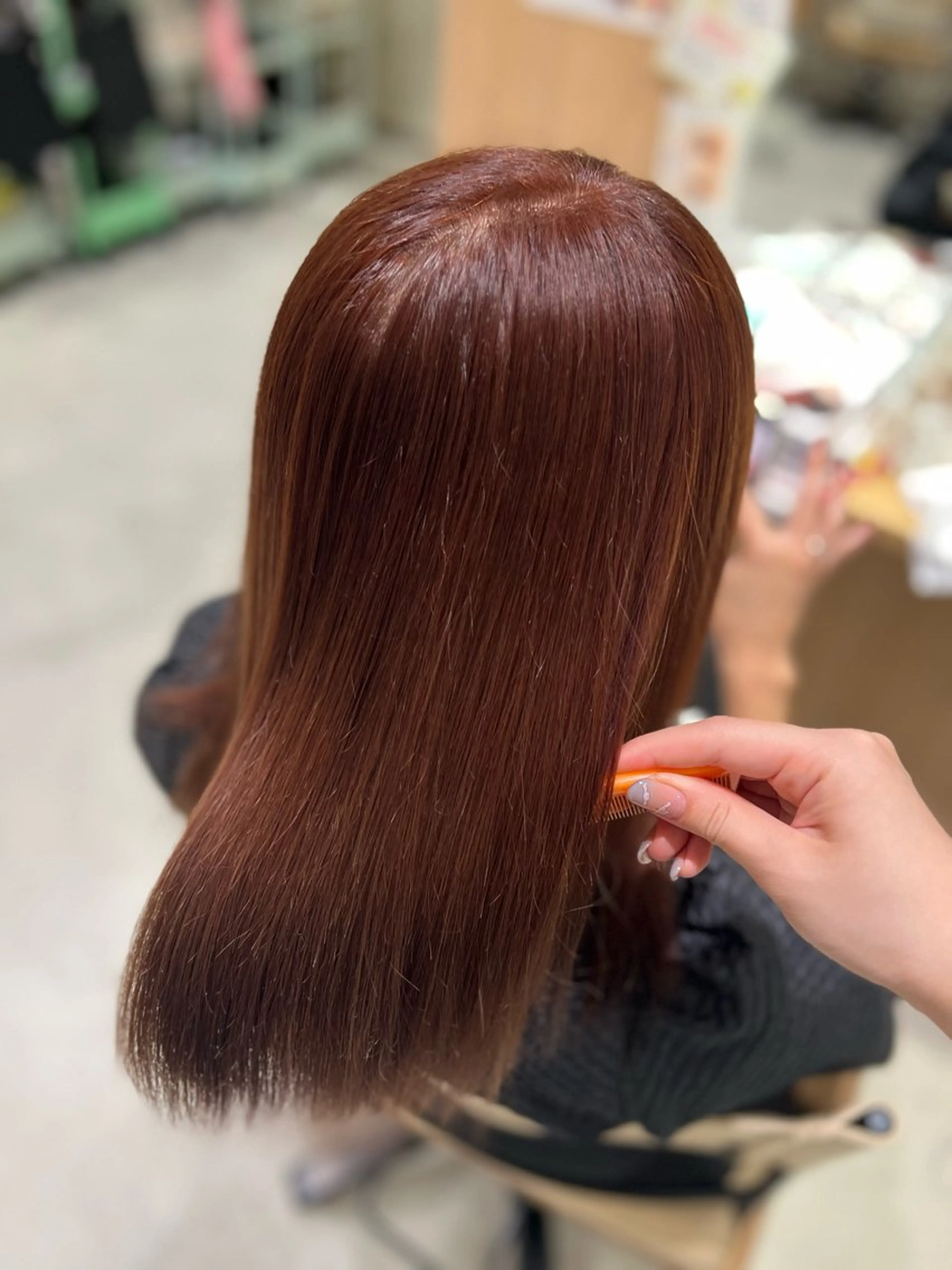 🎀カットカラー【髪質改善カラーに＋¥550で変更可】の写真