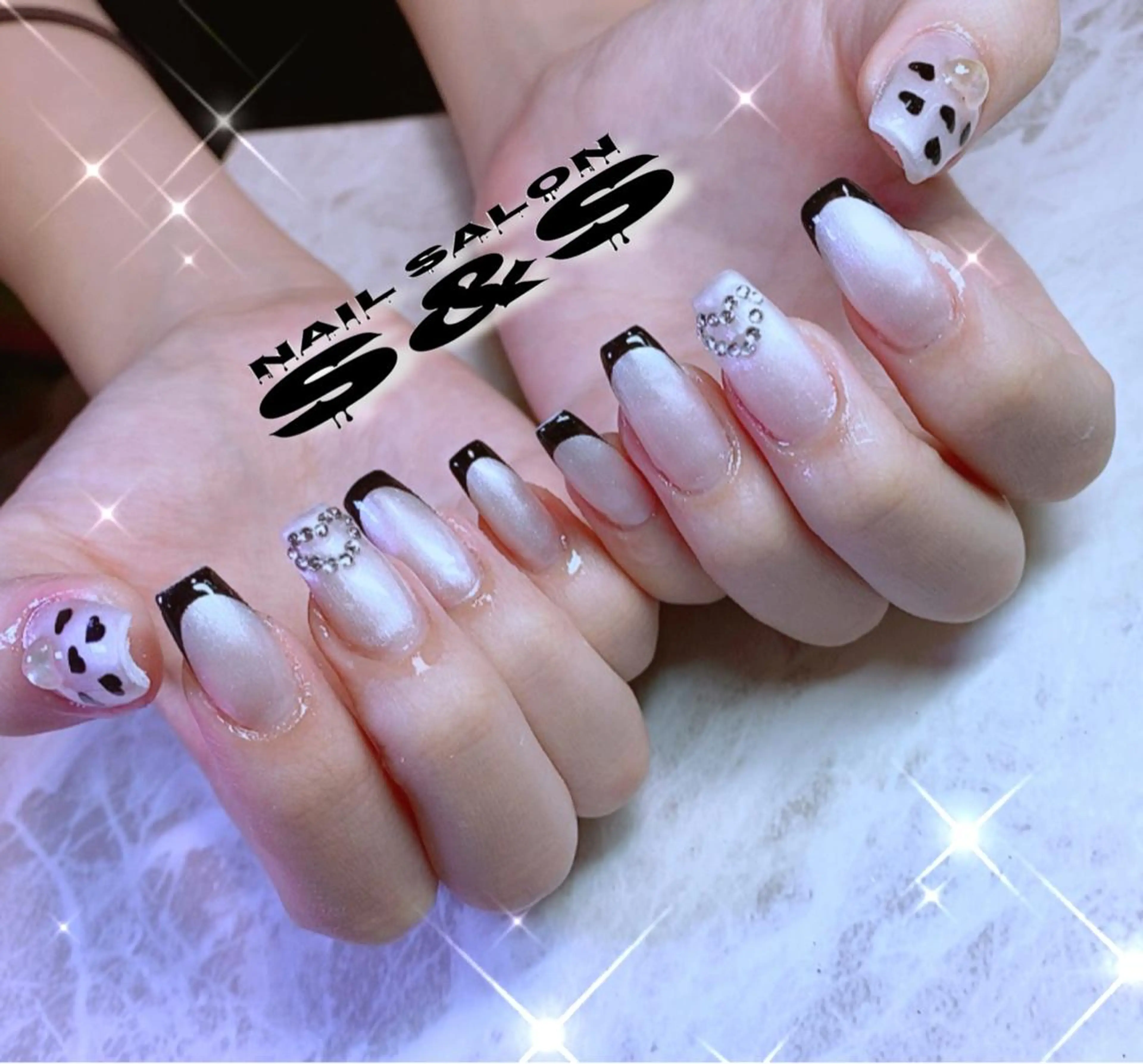 ネイル 長さ出し メンズネイル 持ち込み スカルプネイル S&S 村田小百合のネイルデザイン