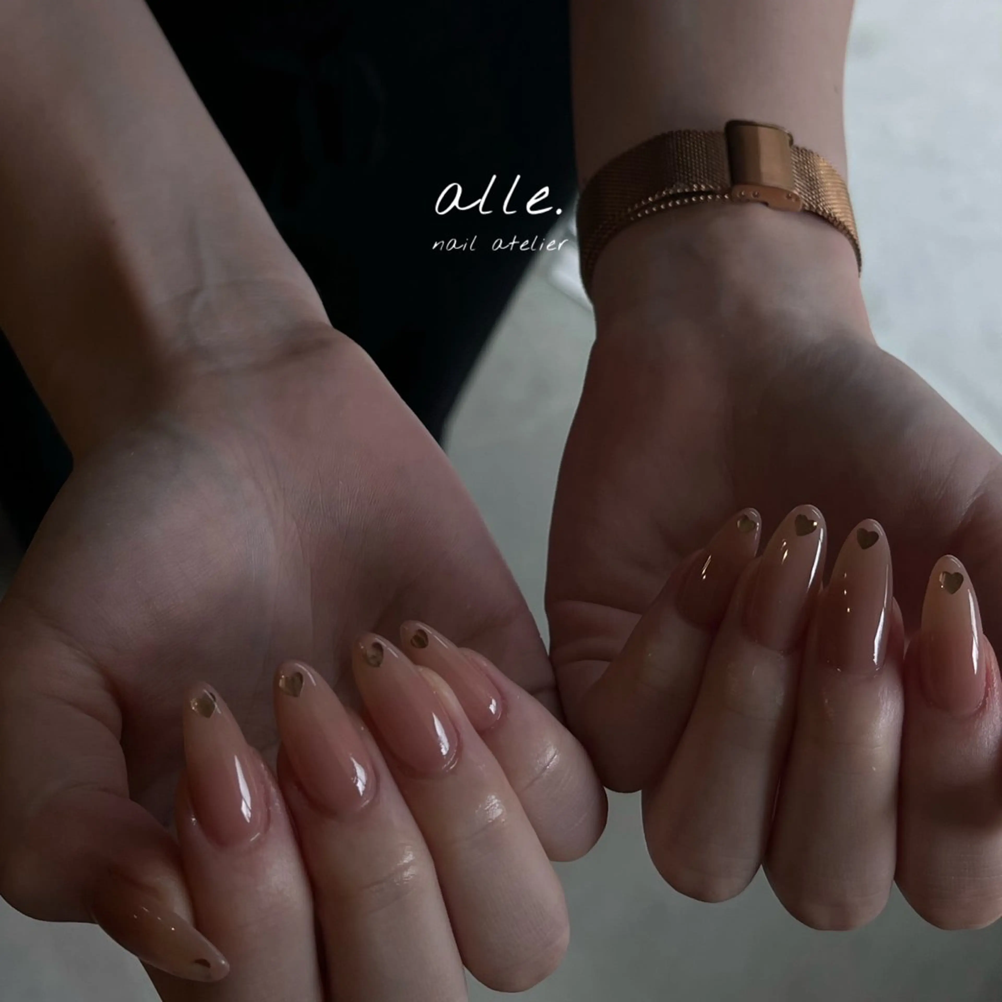 ネイル ハンドネイル atelier alle.のネイルデザイン