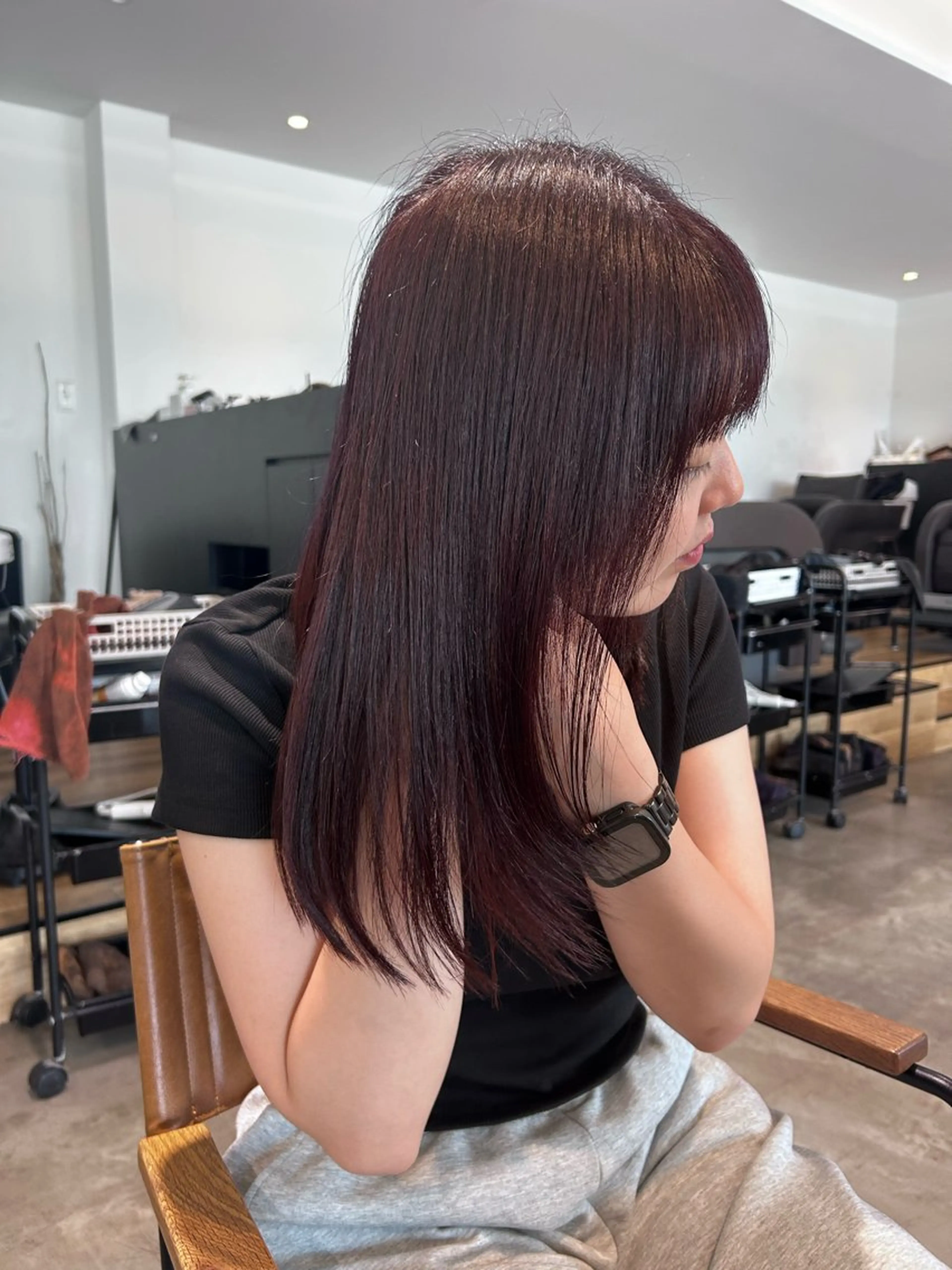 カラー tote. 成瀬晃のヘアスタイル