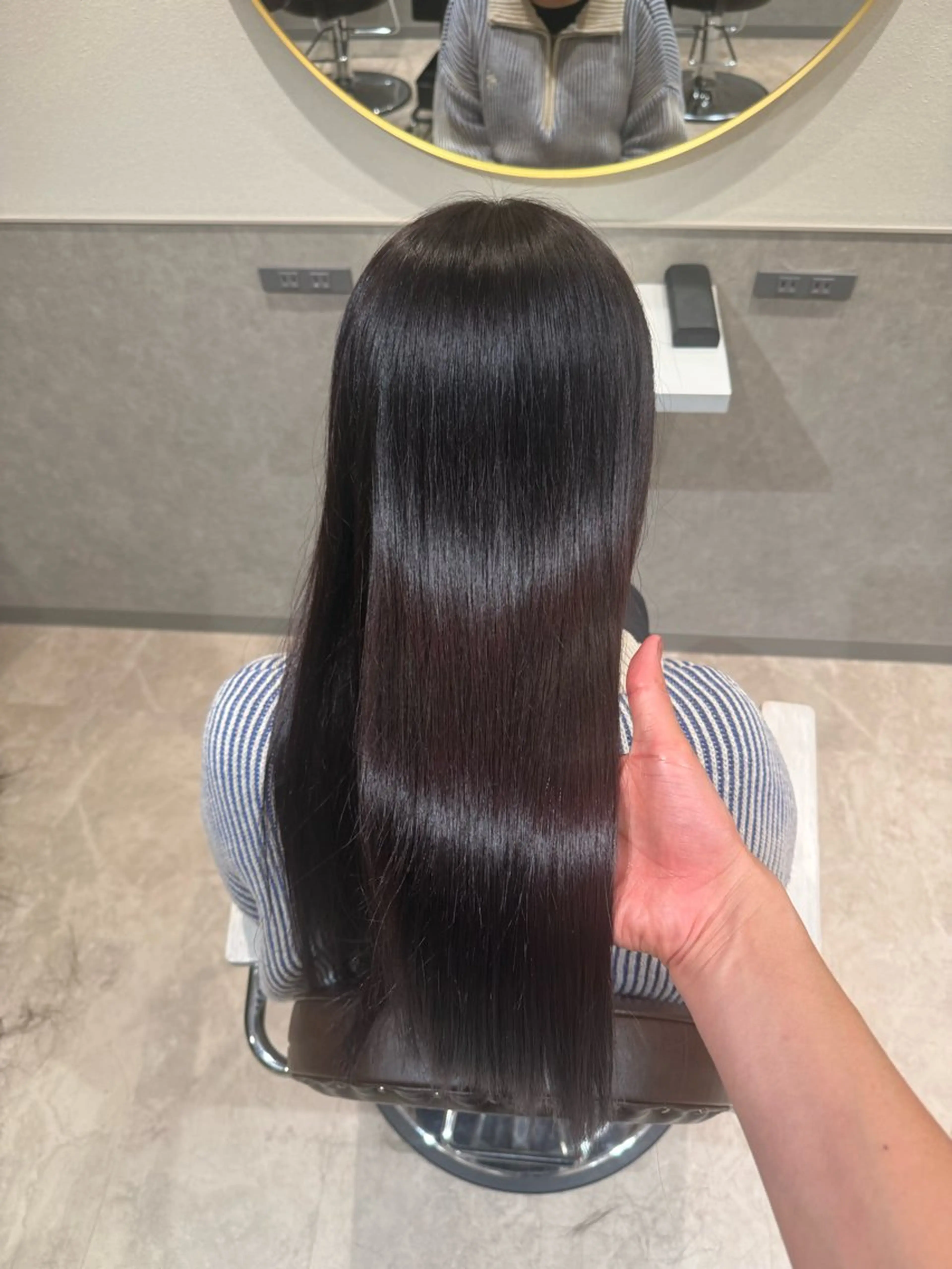 ロング カット トリートメント eN° by youres hair 銀座店所属・髪質改善/艶カラー /縮毛矯正/森田のヘアスタイル