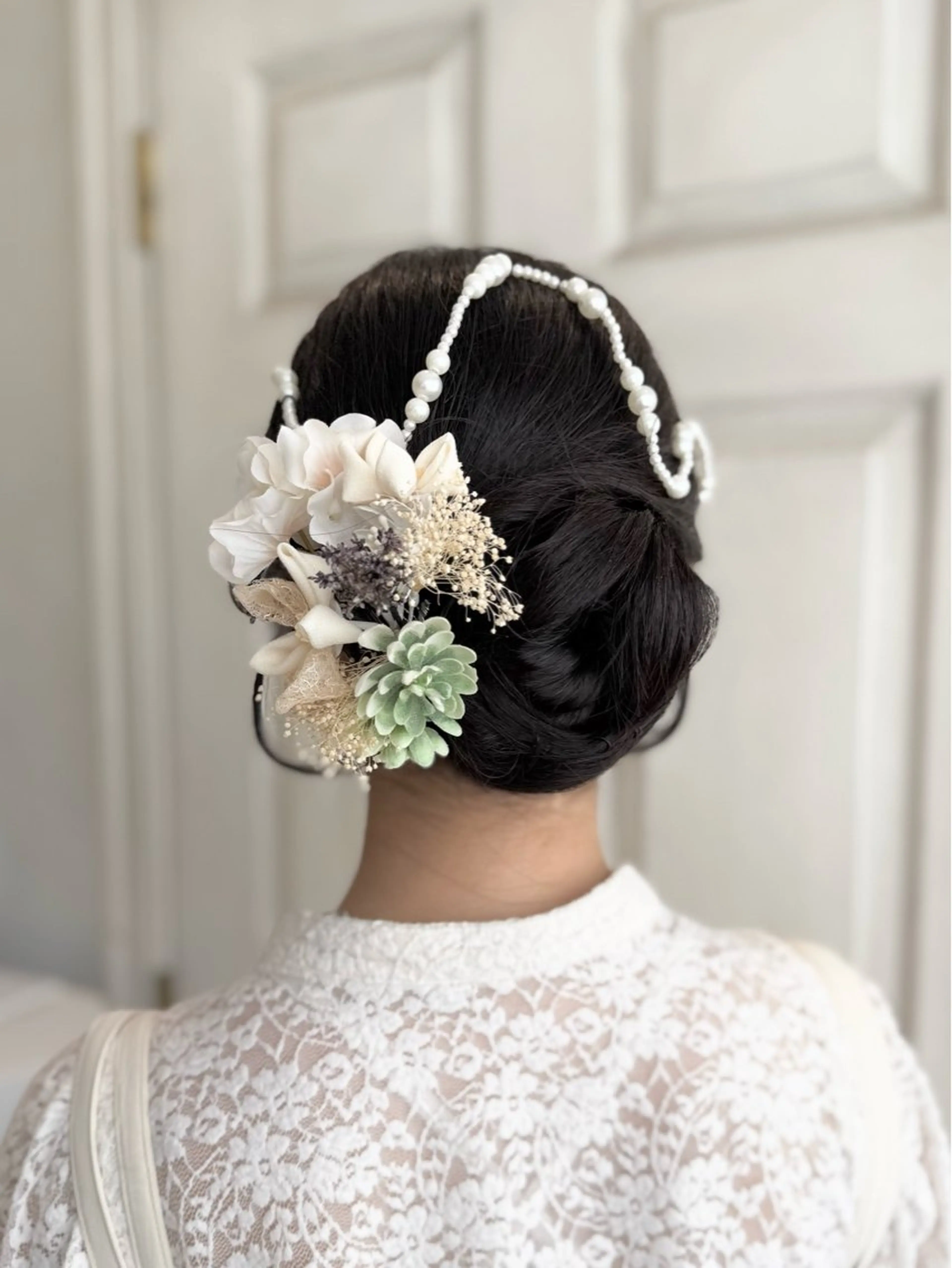 ヘアアレンジ 着物ヘア 結婚式・ブライダル 卒業式のヘアスタイル ヘアセット ヘアメイク美容師 🦋サカモトレナ🦋のヘアスタイル