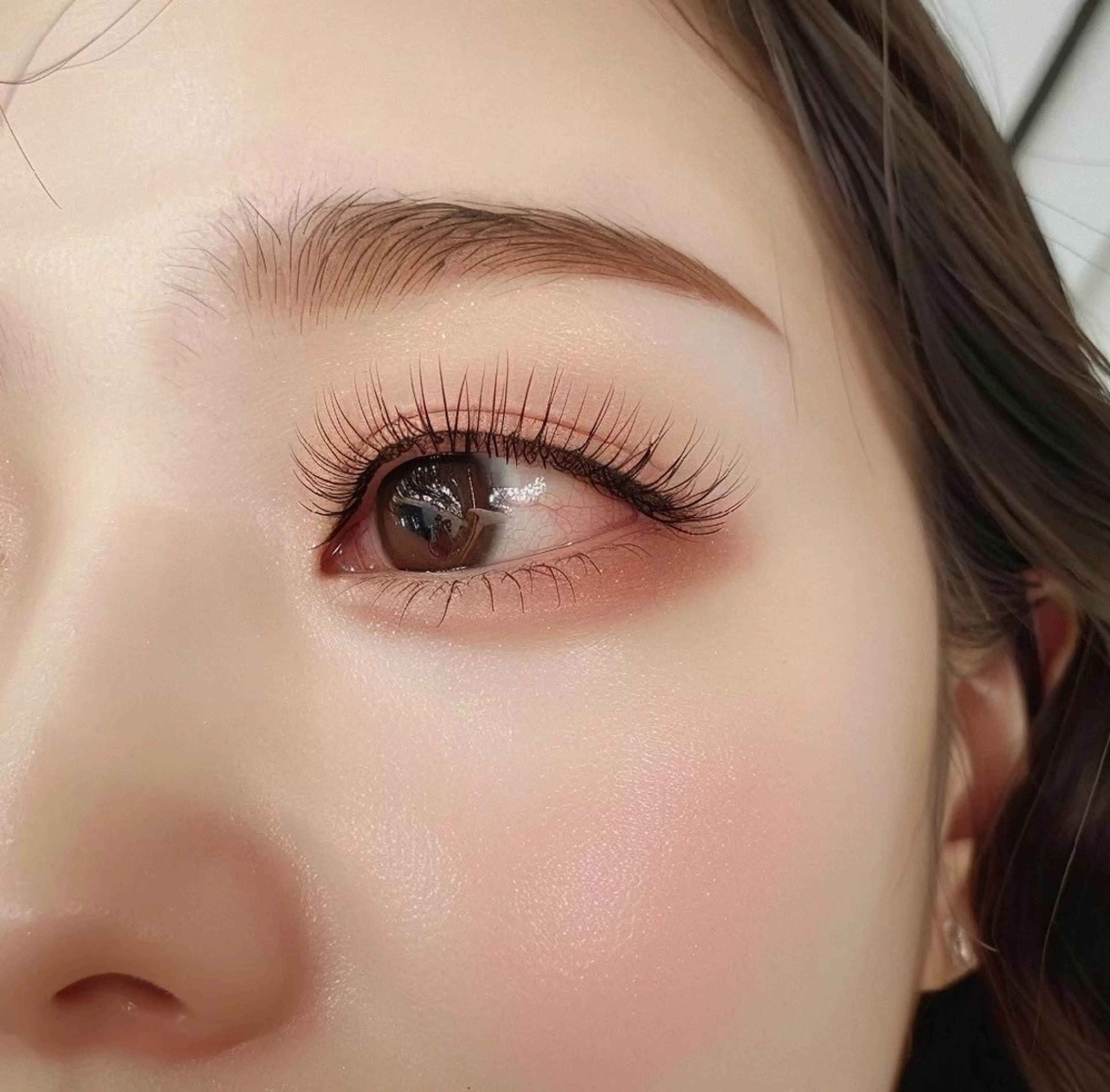 眉毛ワックス脱毛の写真