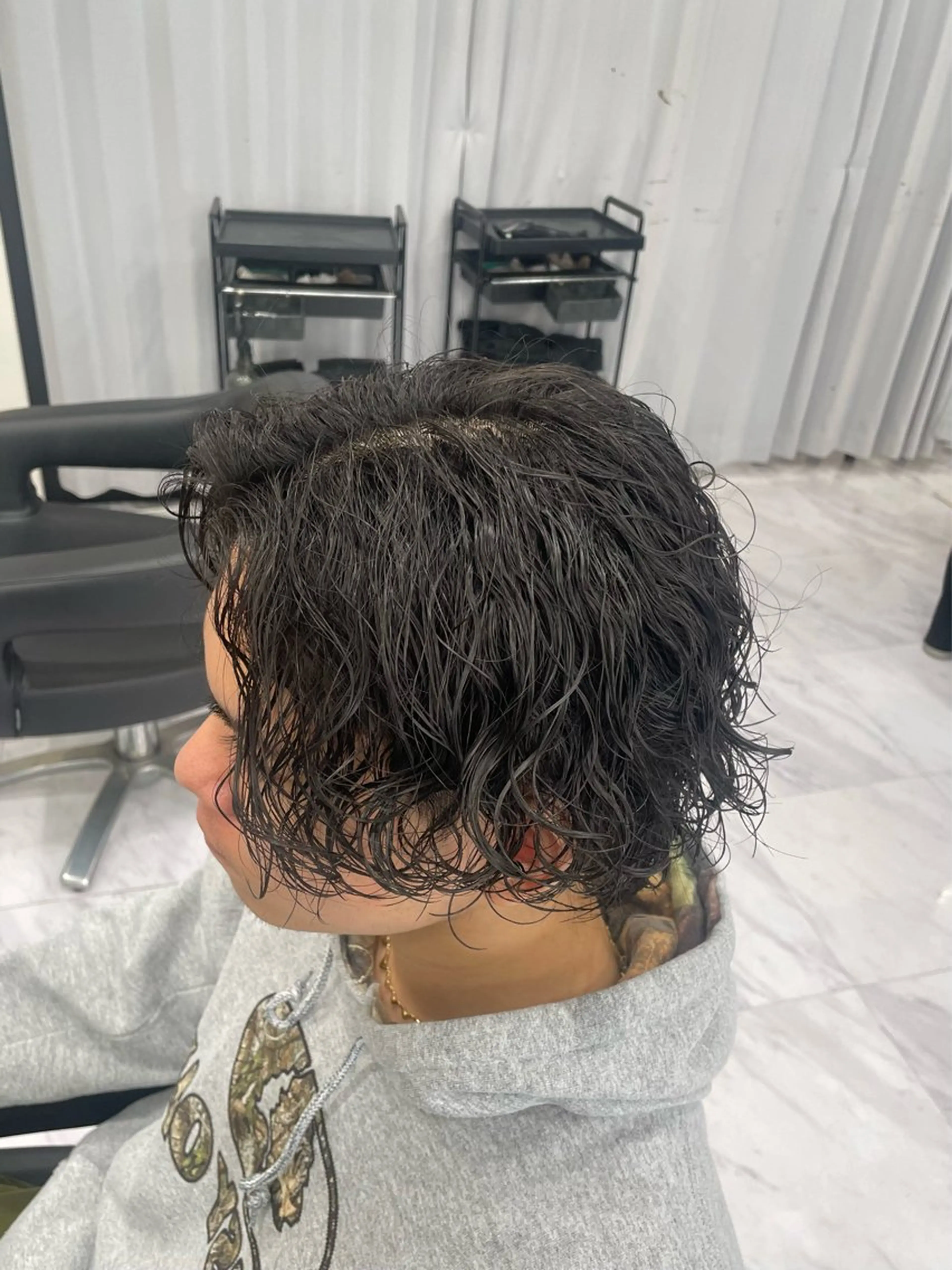 パーマ メンズ カット パーマ トリートメント 🍒KUMAGAI 🍒のヘアスタイル