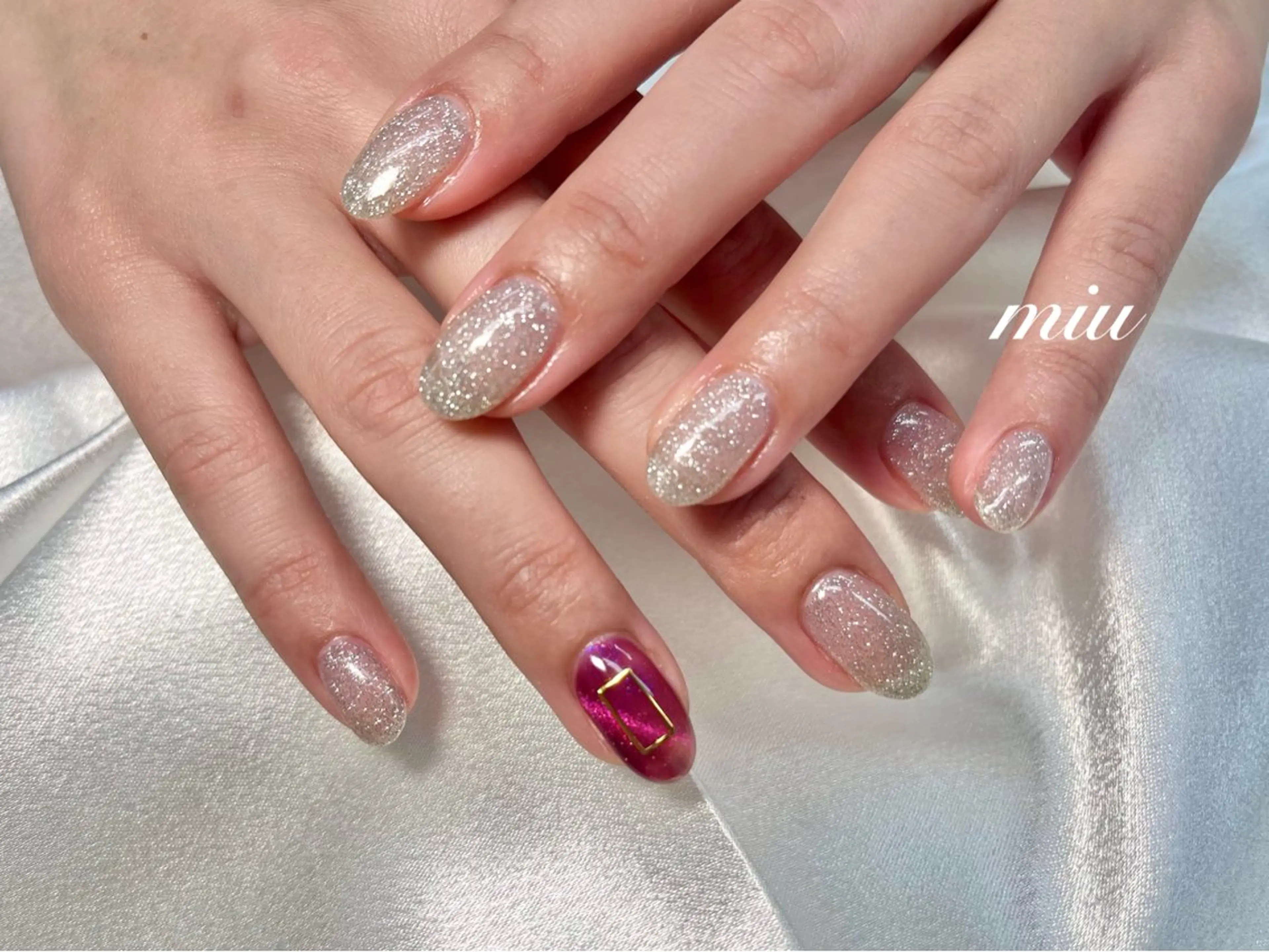 カラーグラデーション/シンプル定額コース（デザイン約40種類の中から選択）🫧 土日祝＋¥550🫧【オフ有◎】の写真