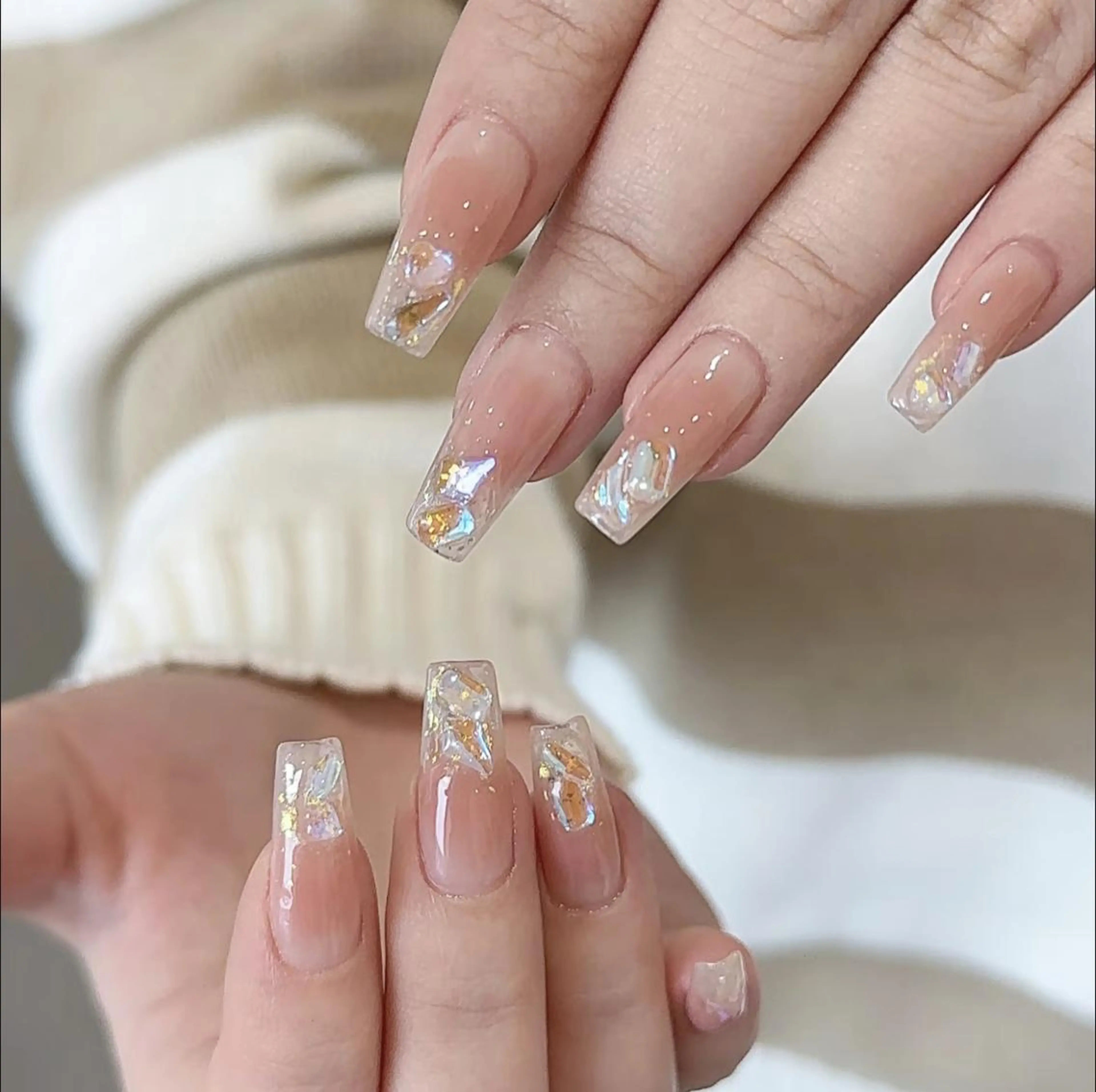 ネイル ハンドネイル ハンドケア 🍑 momo_nailのネイルデザイン