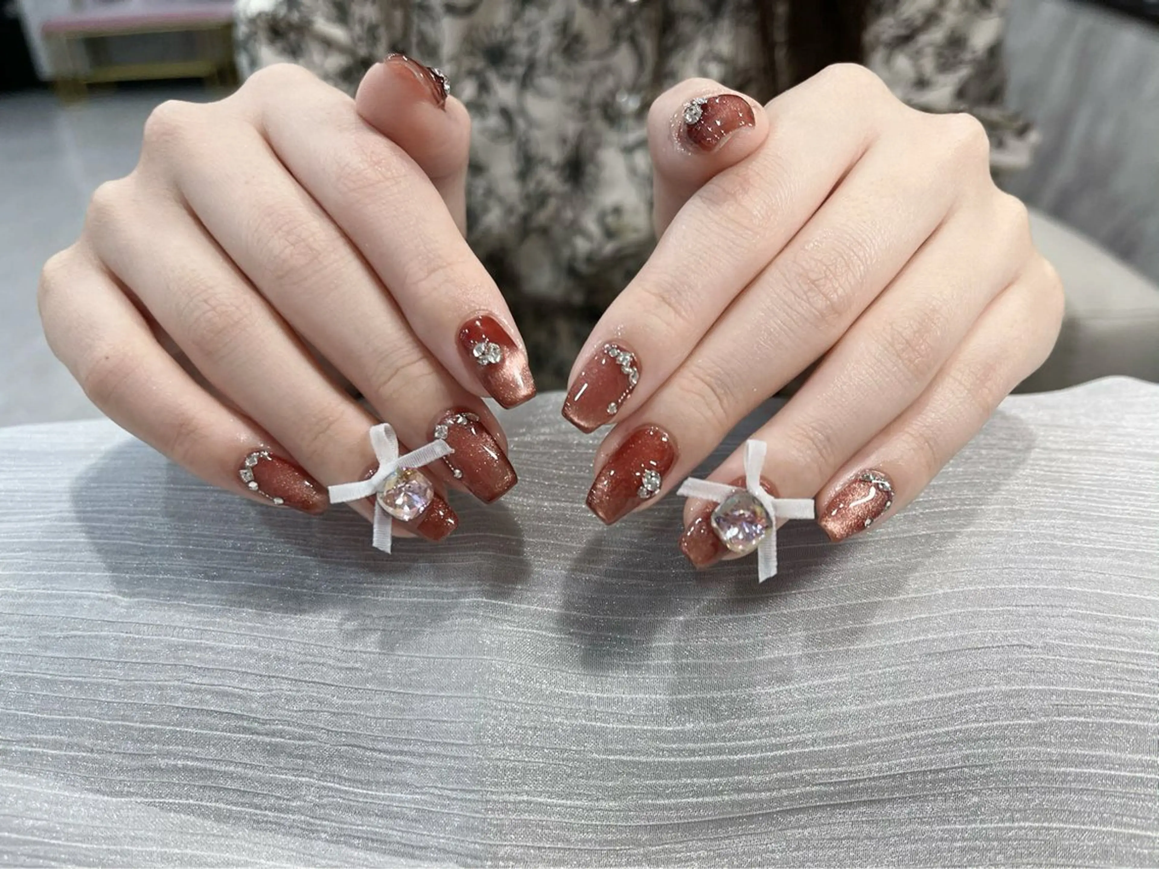 ミディアム 💎MARUCHU Nのネイルデザイン