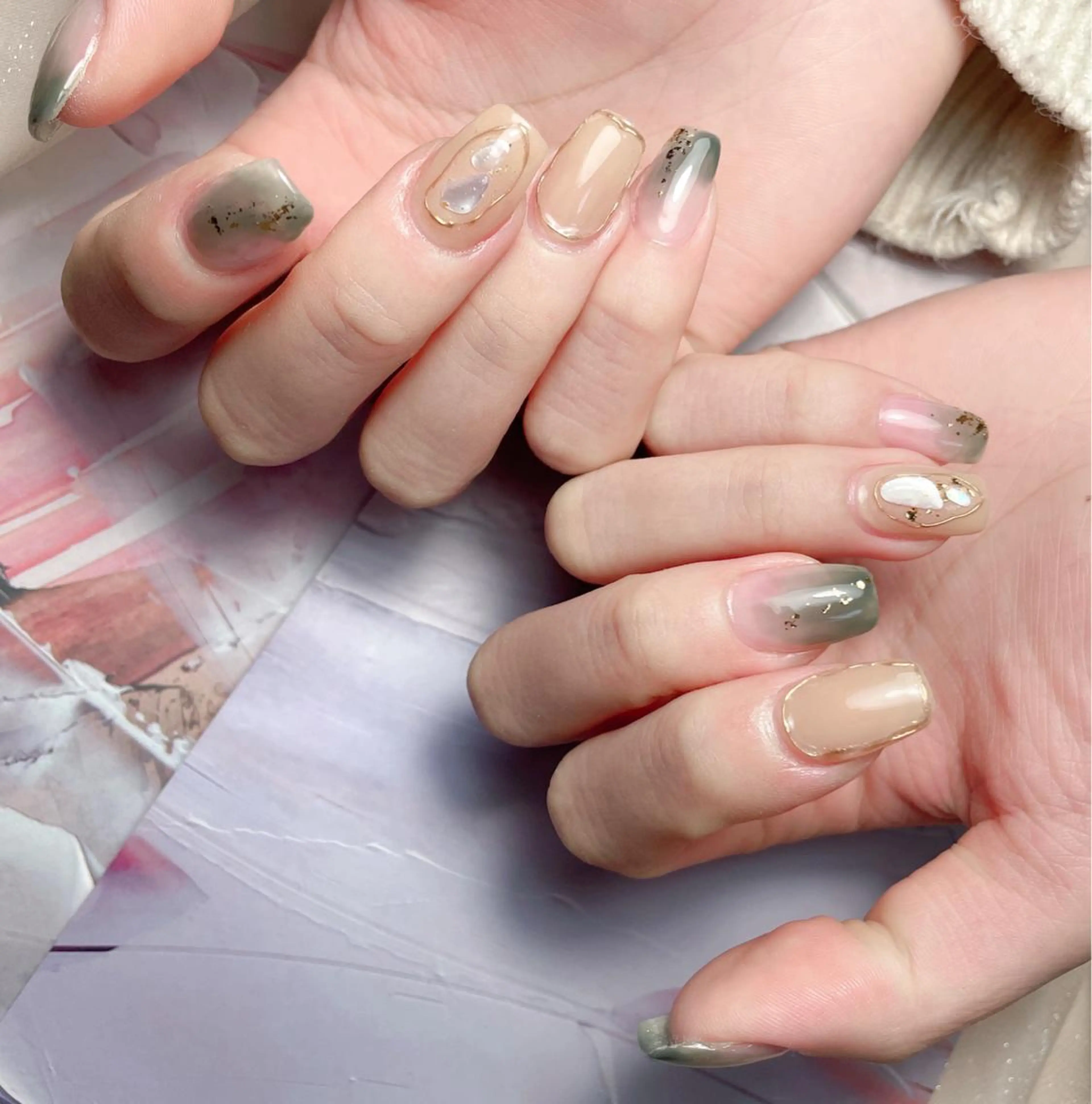 ネイル Maggie Nail🦩のネイルデザイン