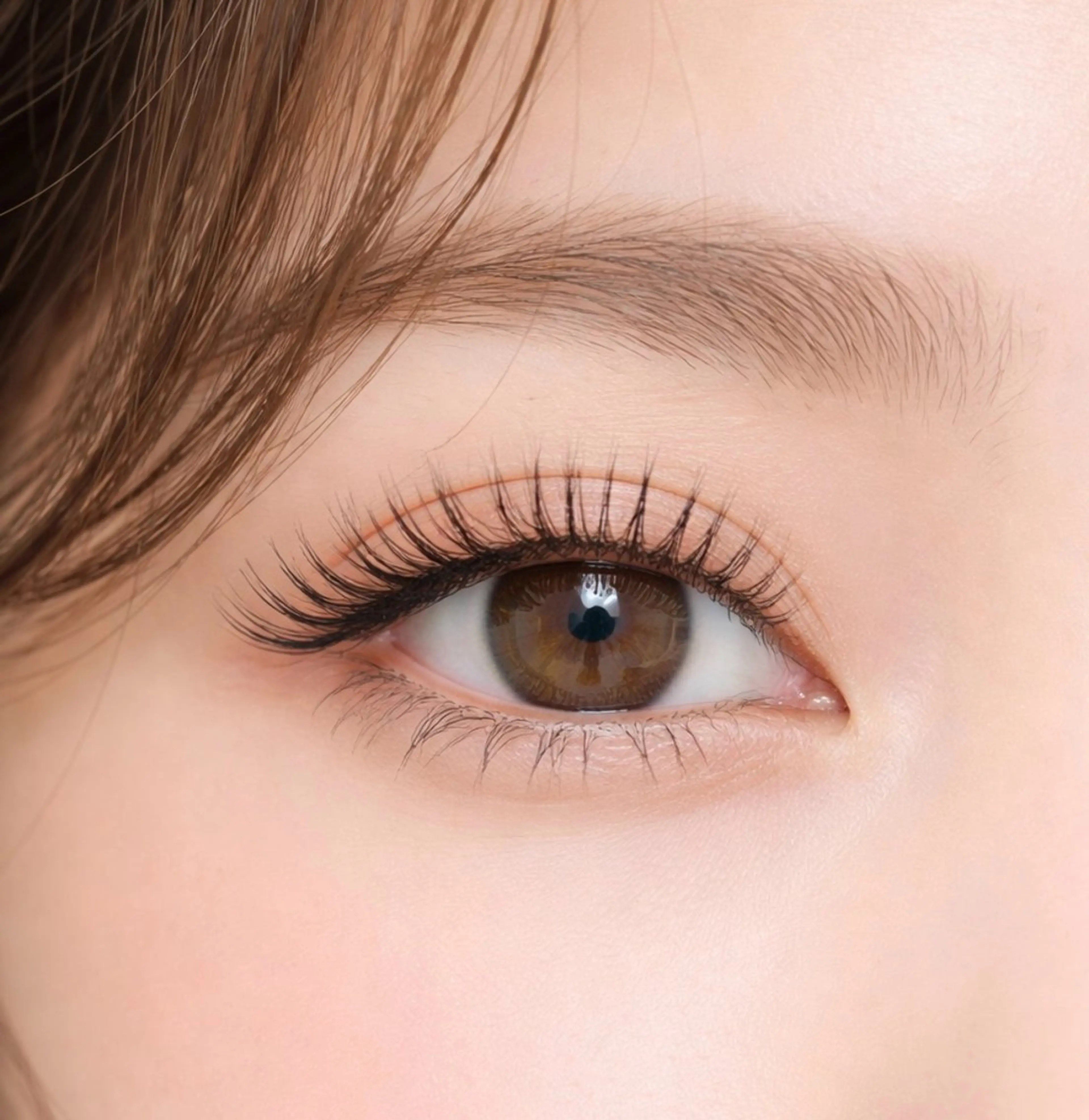 【オフ無料】韓国風まつげパーマ上＋下の写真