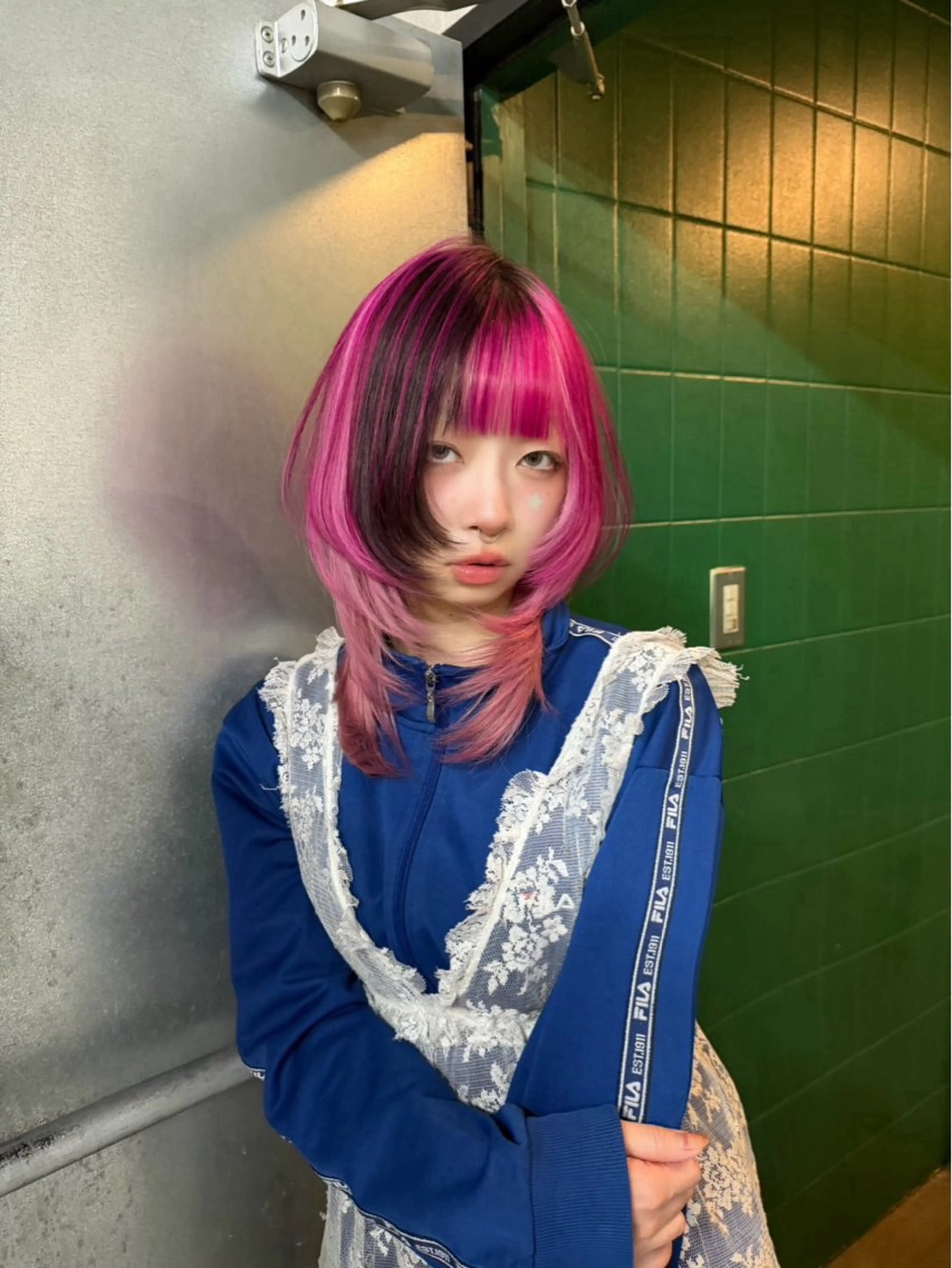 カラー ヘアカラー 山本 夏恋のヘアスタイル