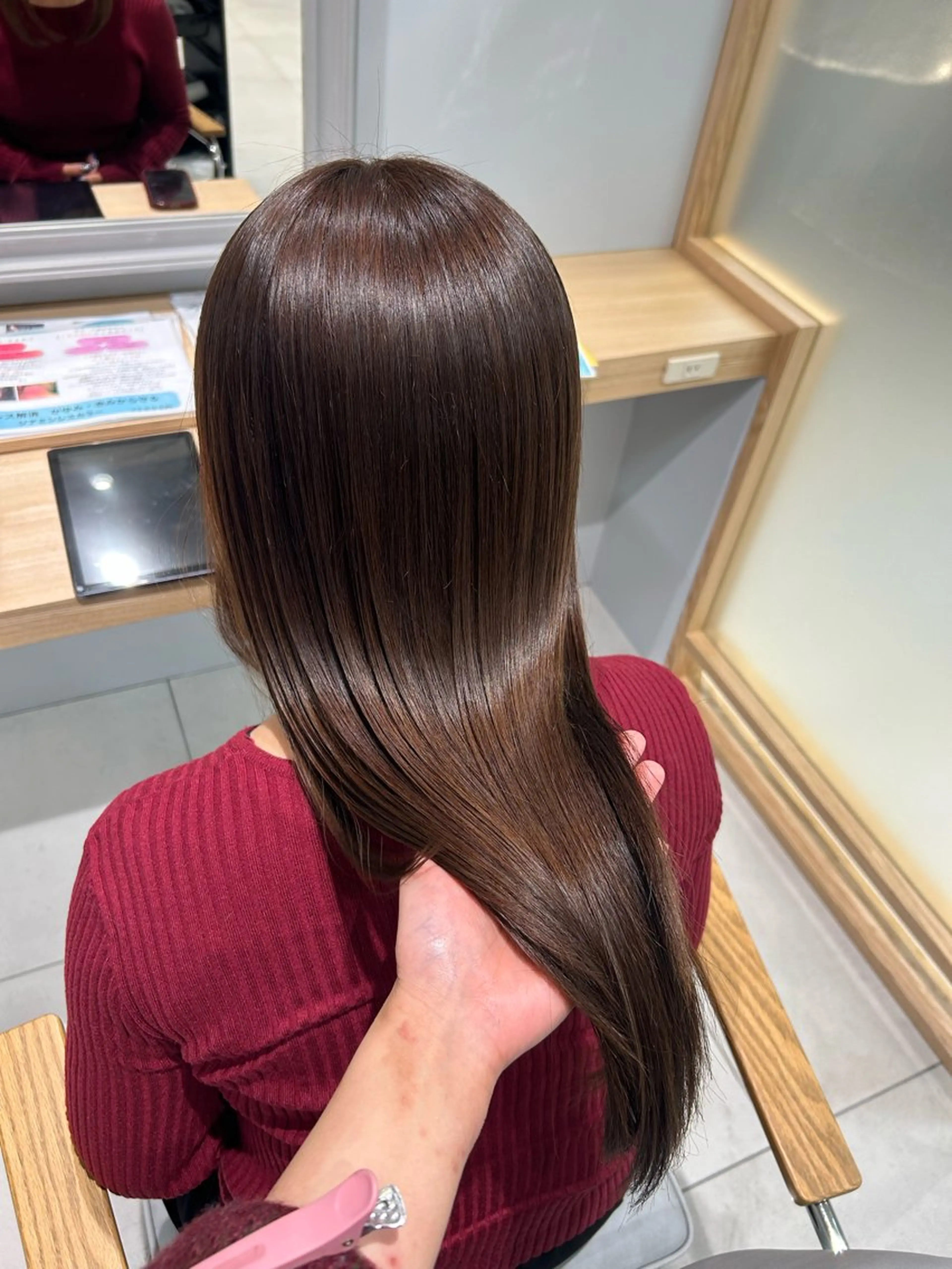カラー ブラウンカラー ヘアカラー トリートメント ヘッドスパ 暖色カラー/アレンジ /束間まつげ🌼のマツエク・マツパデザイン