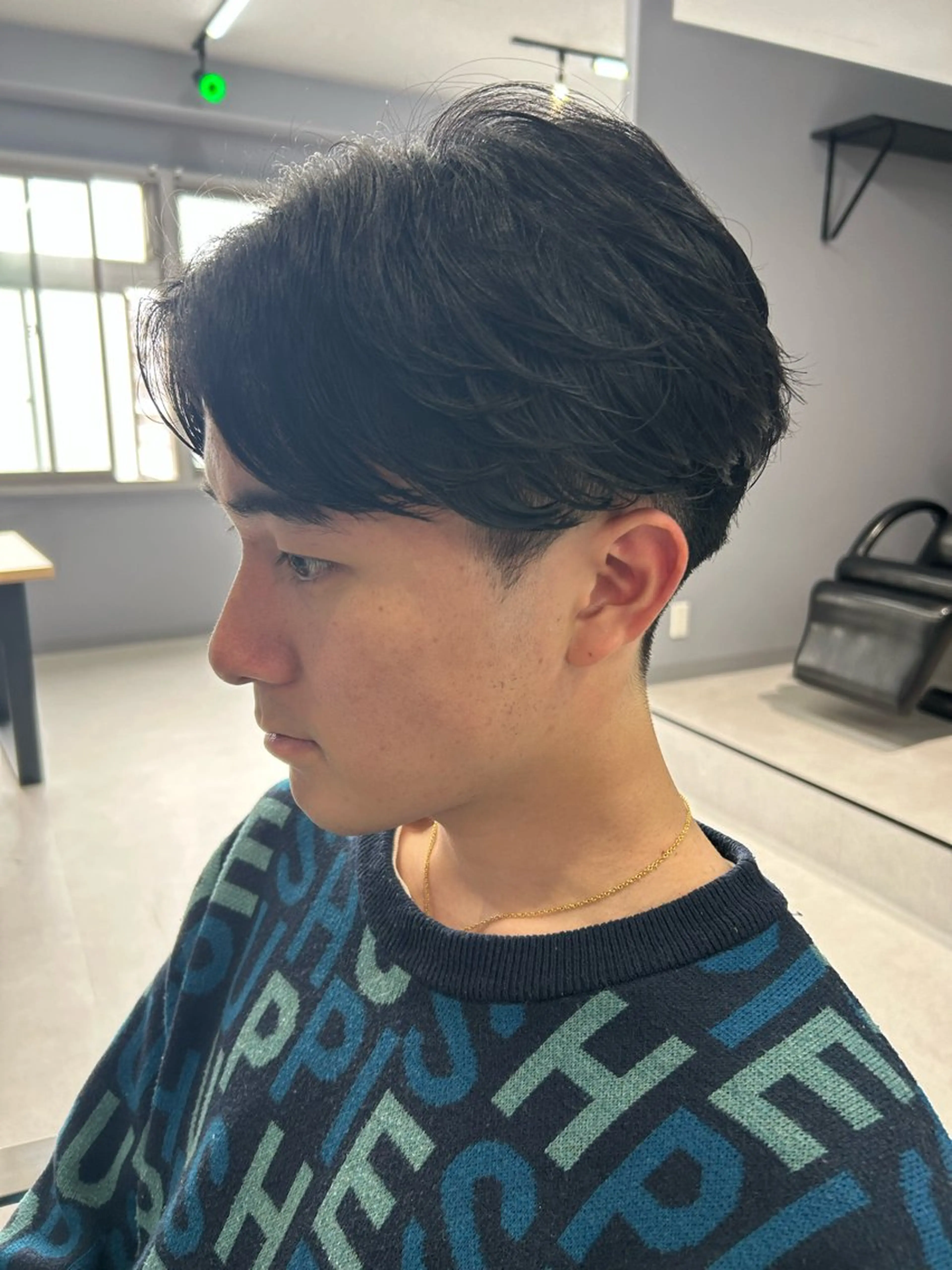 ショート パーマ メンズ メンズパーマ特化 勝毛広貴のヘアスタイル