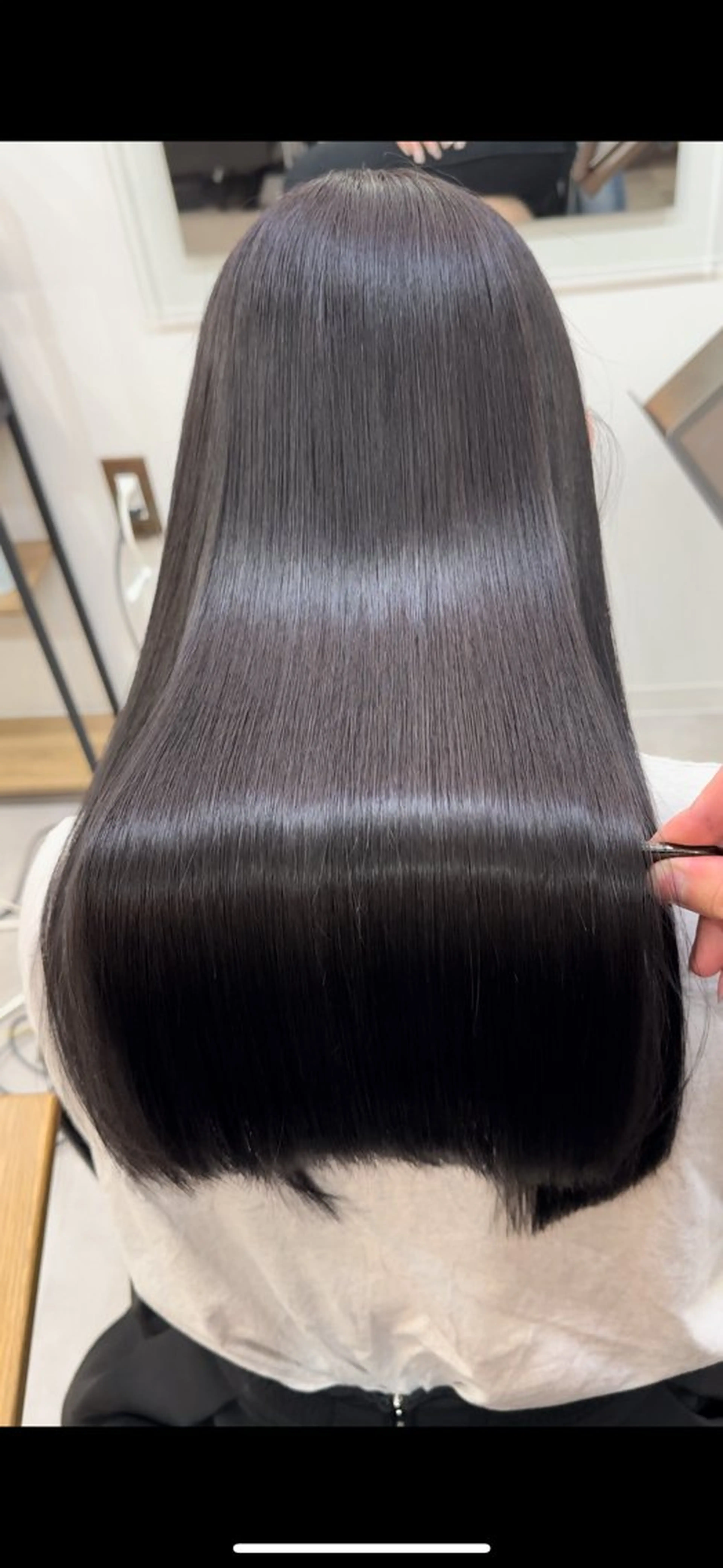 【平日限定】縮毛矯正＋髪質改善トリートメント＋メンテナンスカット付き✨の写真