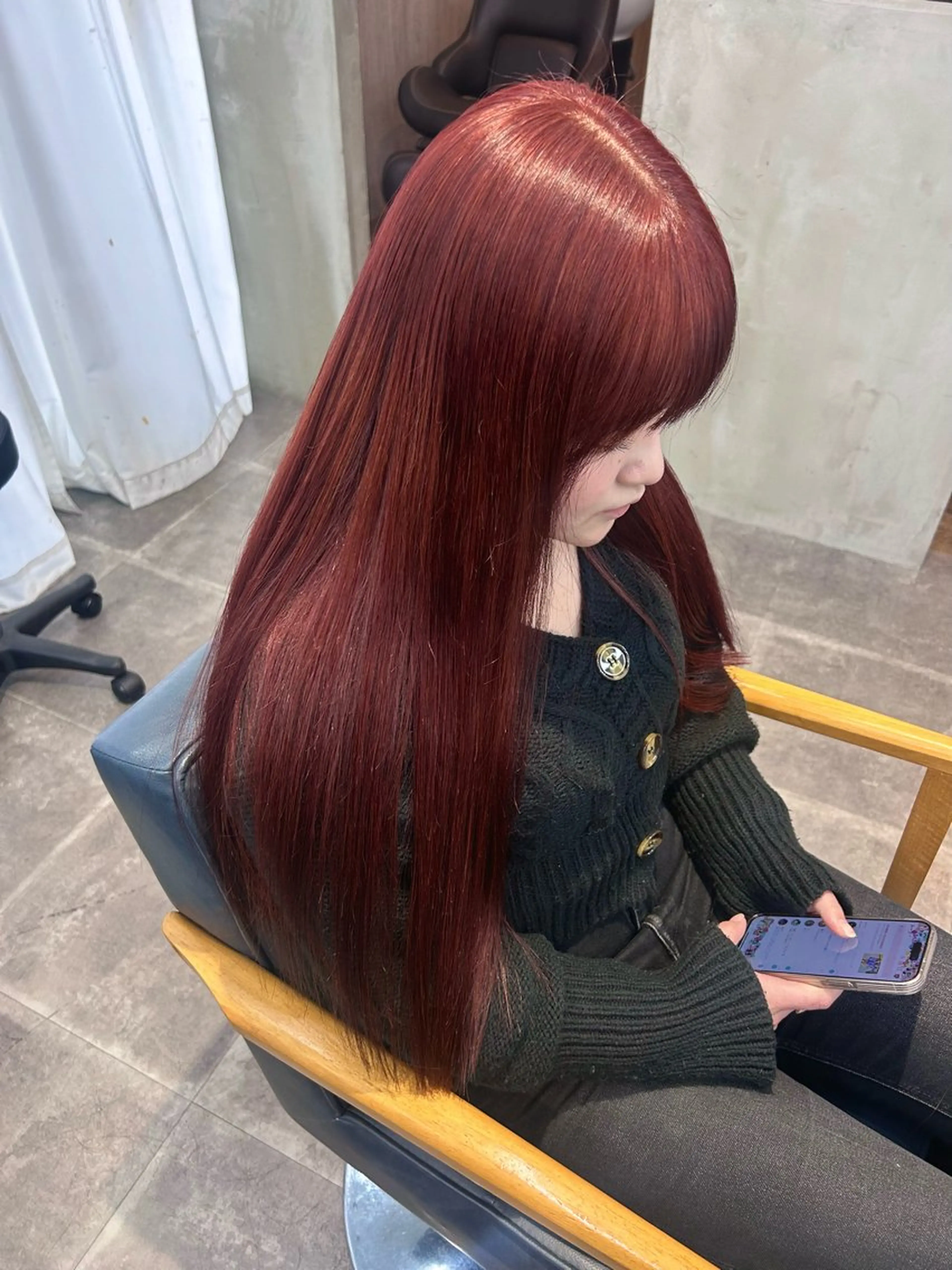 ロング カラー 韓国×髪質改善カラー 💎hinaのヘアスタイル